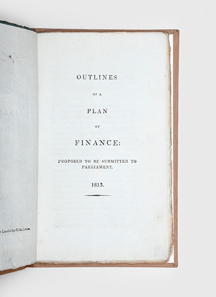 Outlines Of A Plan …