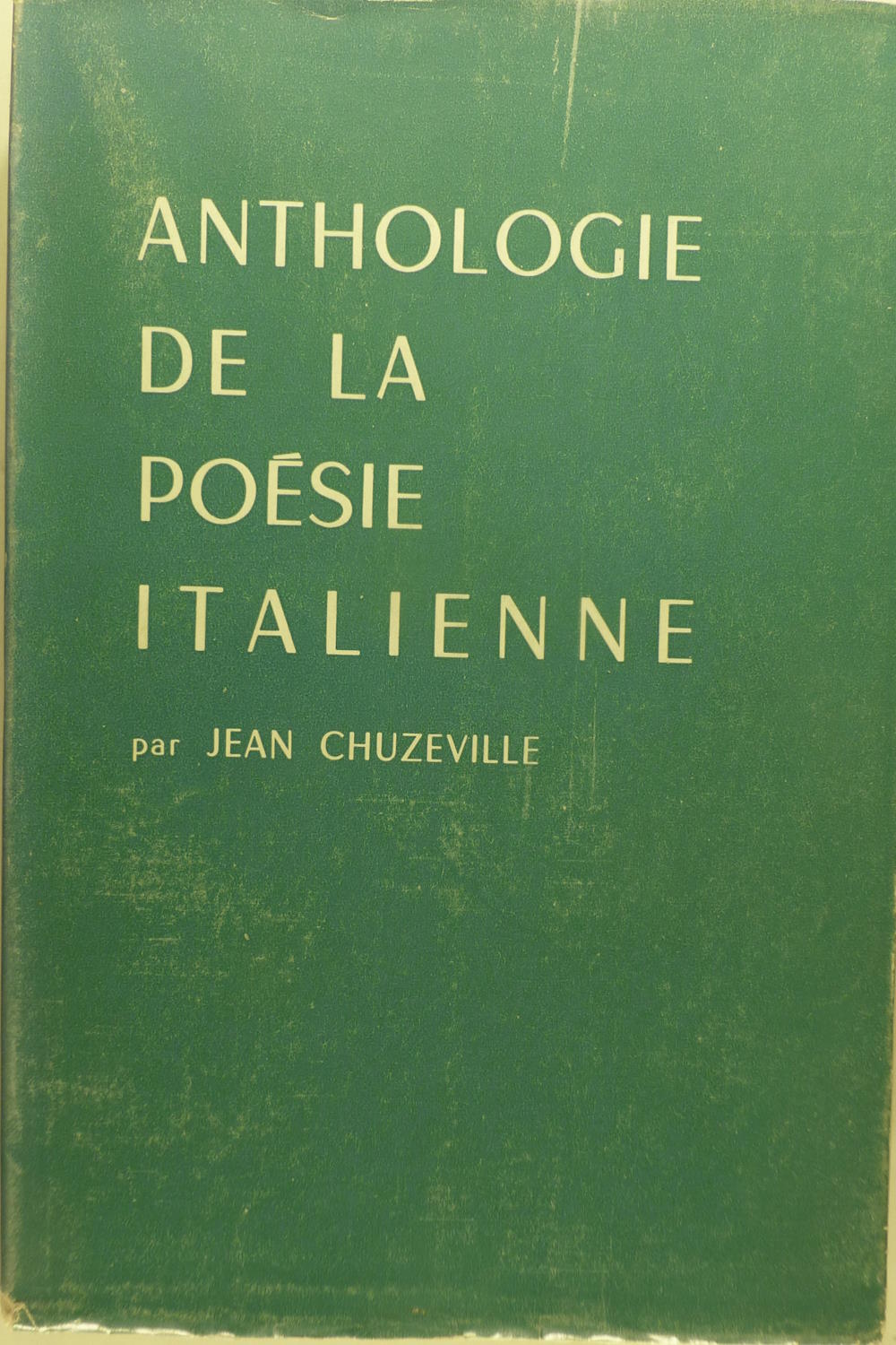 Anthologie De La Po…