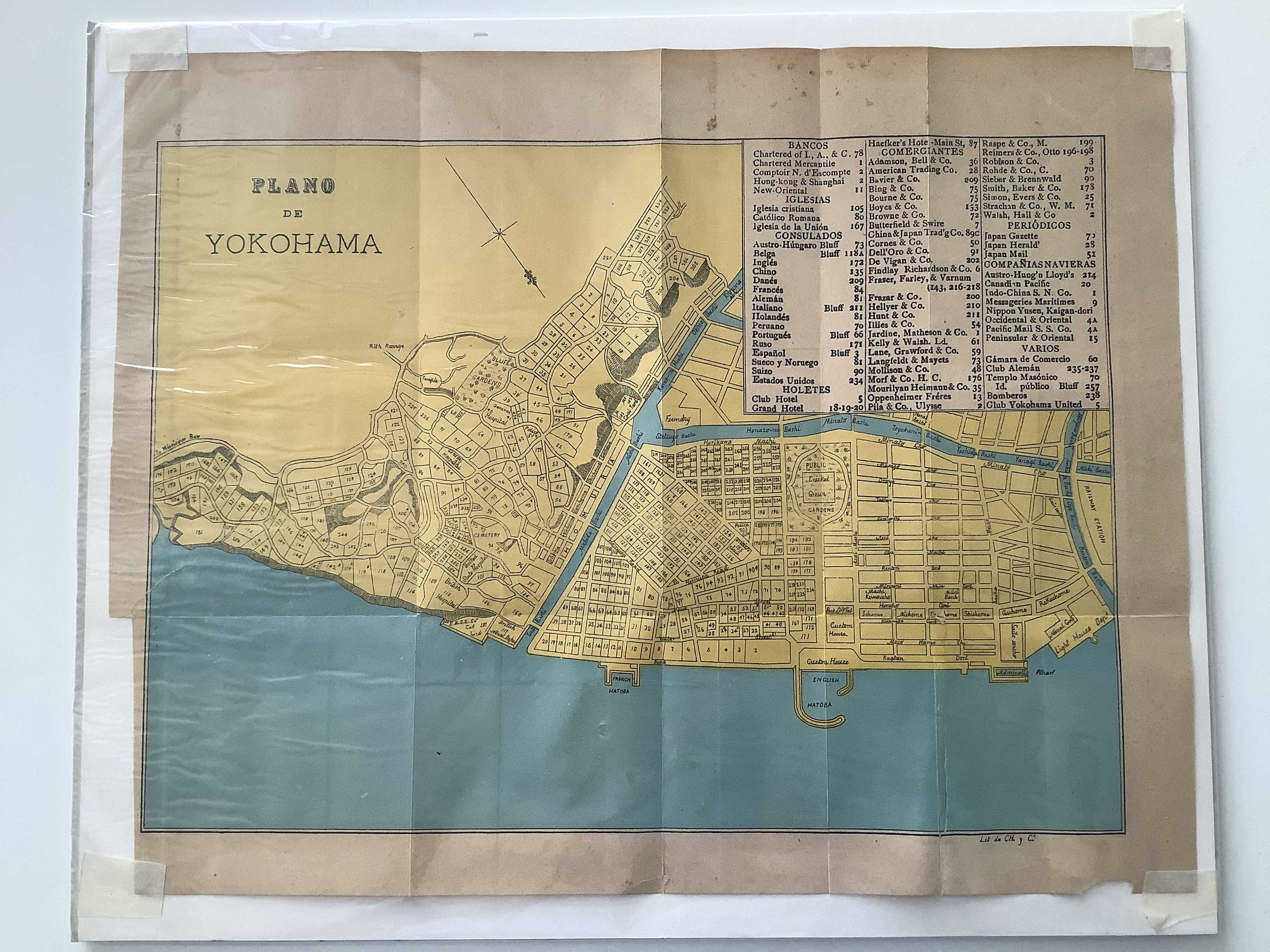 Plano De Yokohama. …