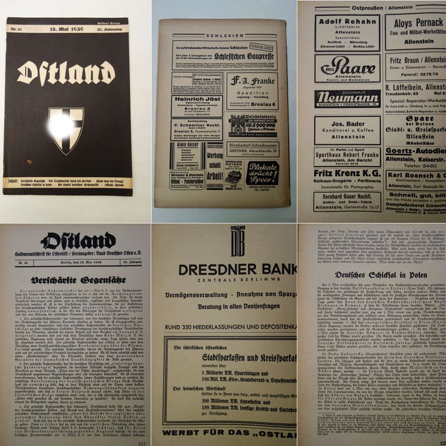 Ostland. Halbmonats…