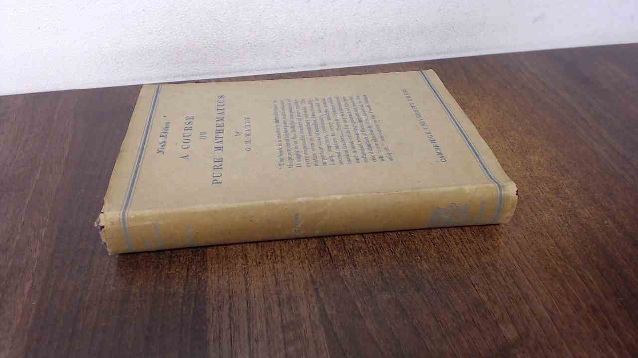 A Course Of Pure Ma…