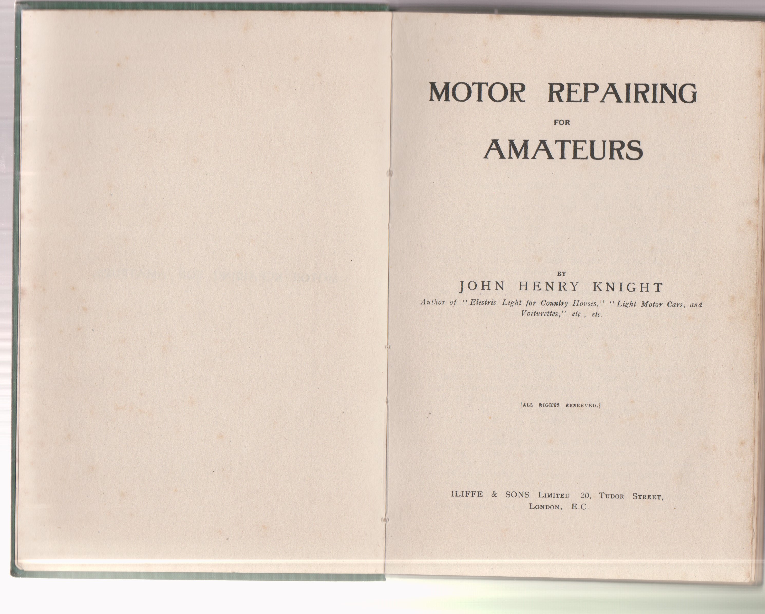 Motor Repairing For…