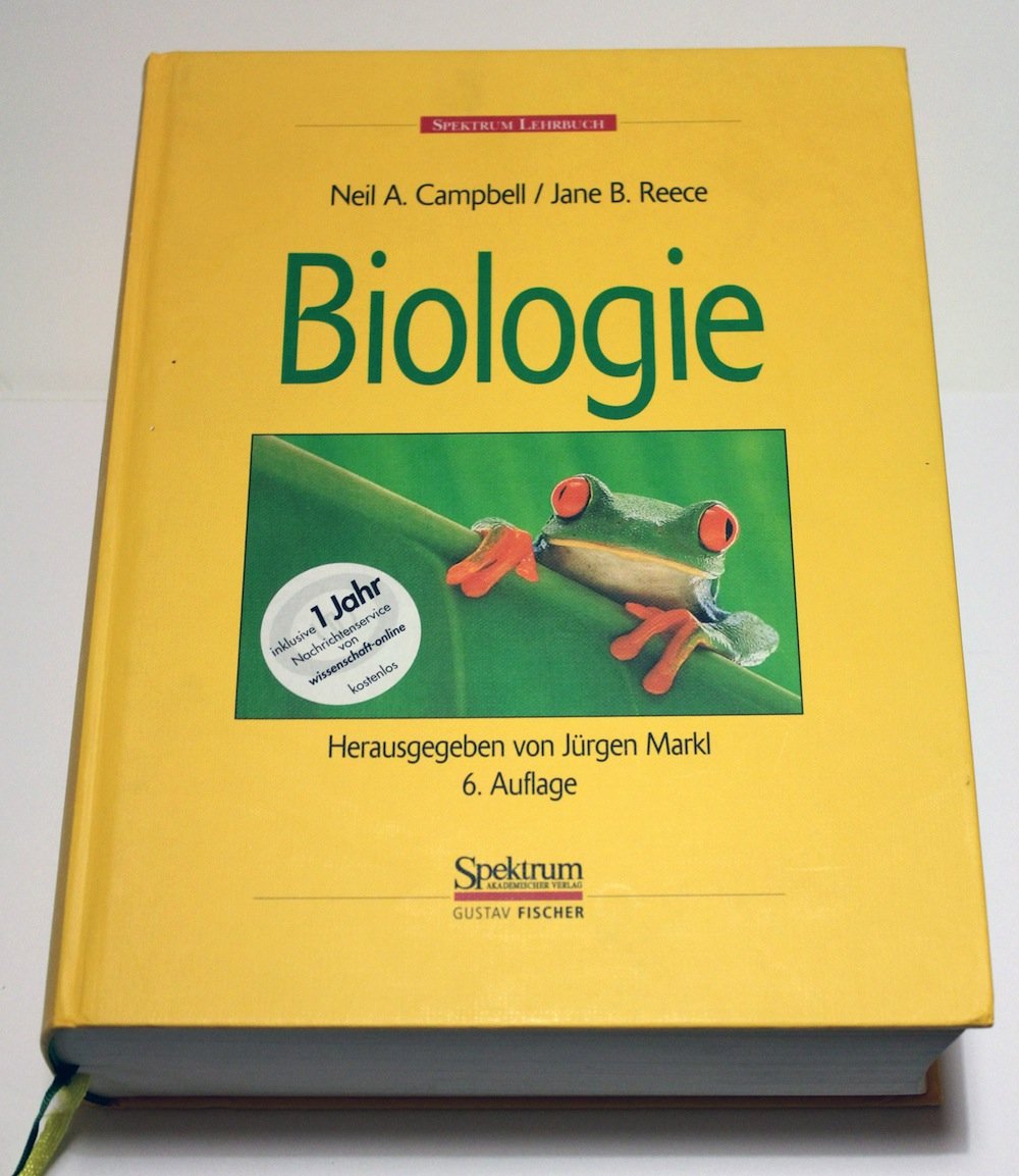 Campbell Biologie - 6. Auflage - Campbell, Neil A. und Jane B. Reece