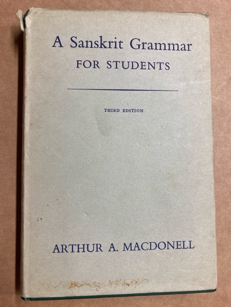 A Sanskrit Grammar …