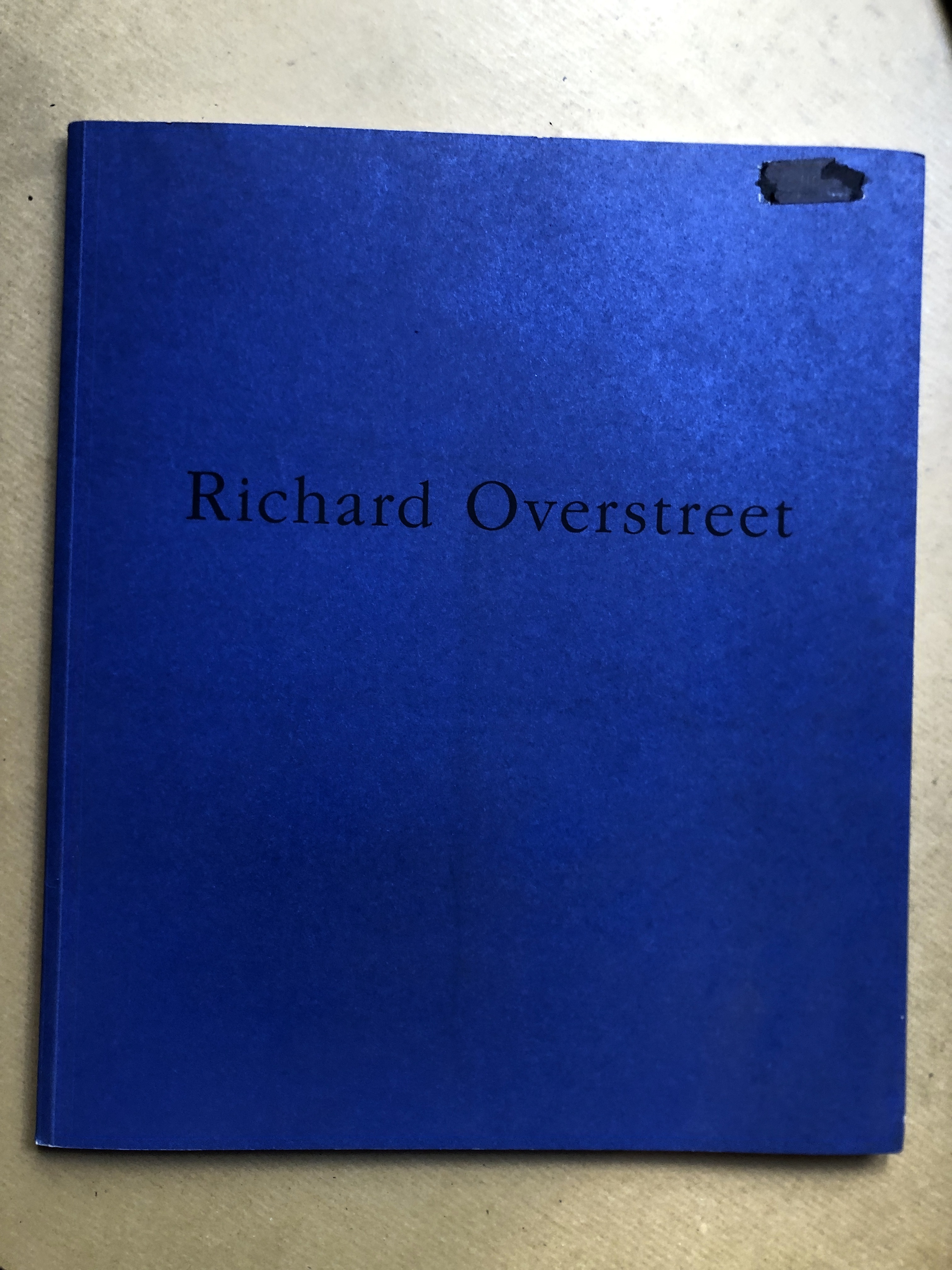 Richard Overstreet …