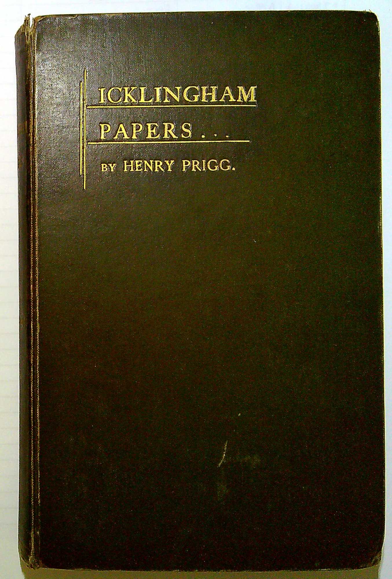 Icklingham Papers: …