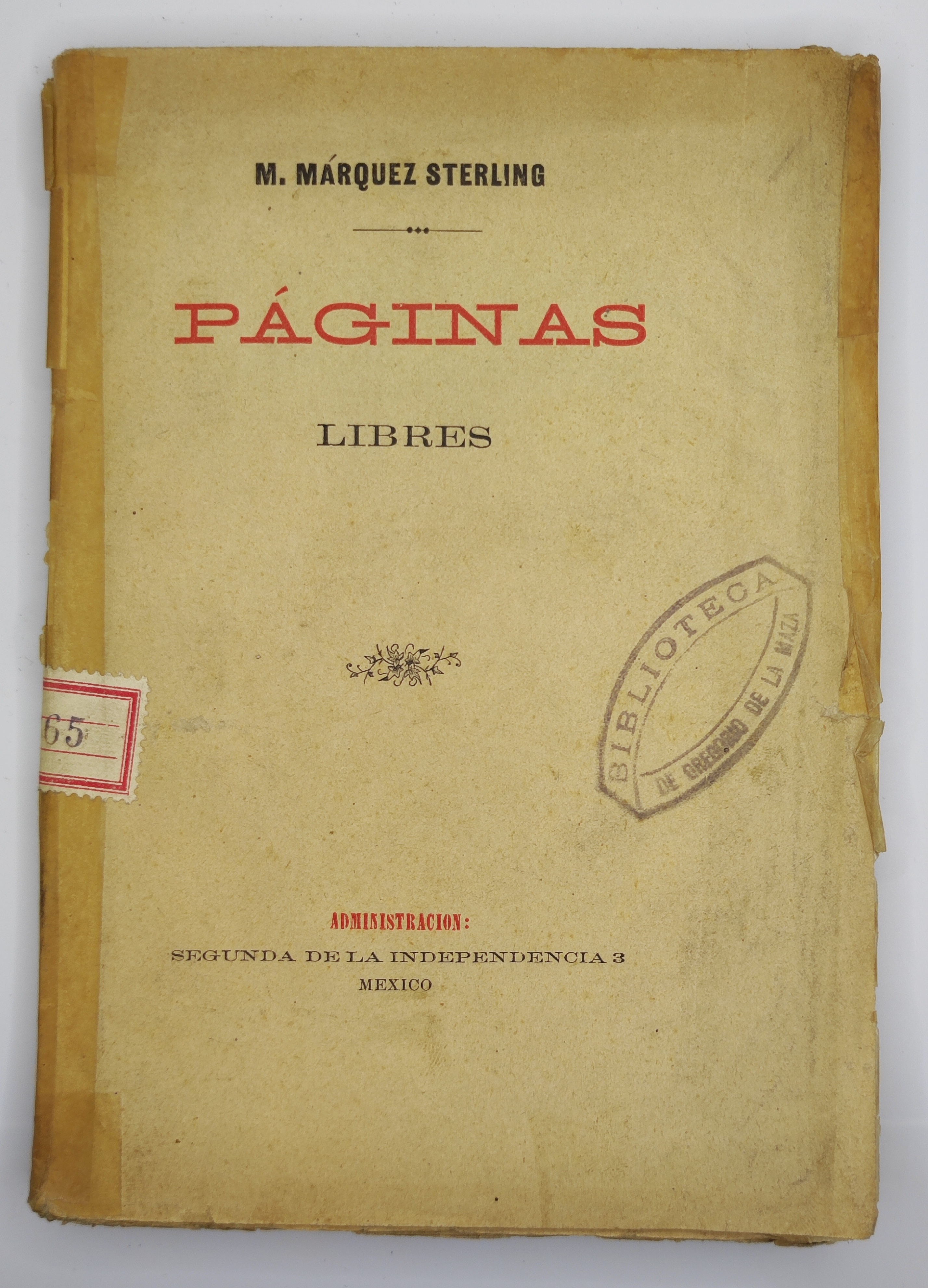 PáGinas Libres. MÁR…