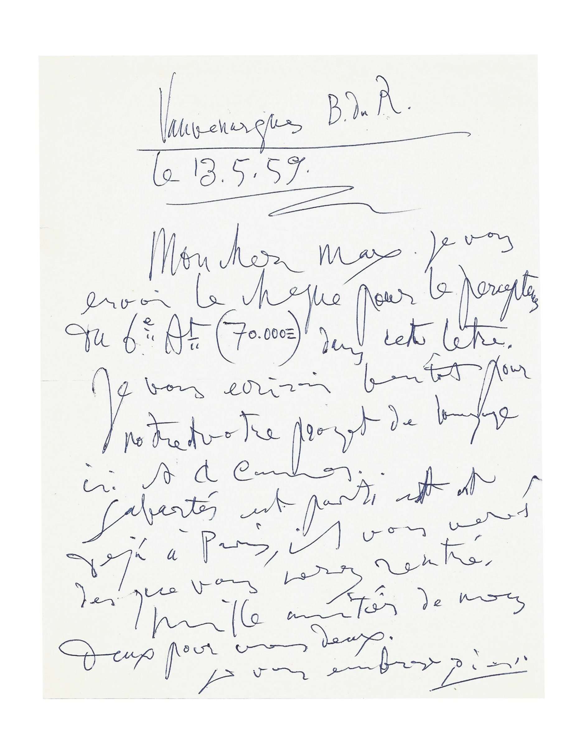 Picasso éCrit à Son… - image