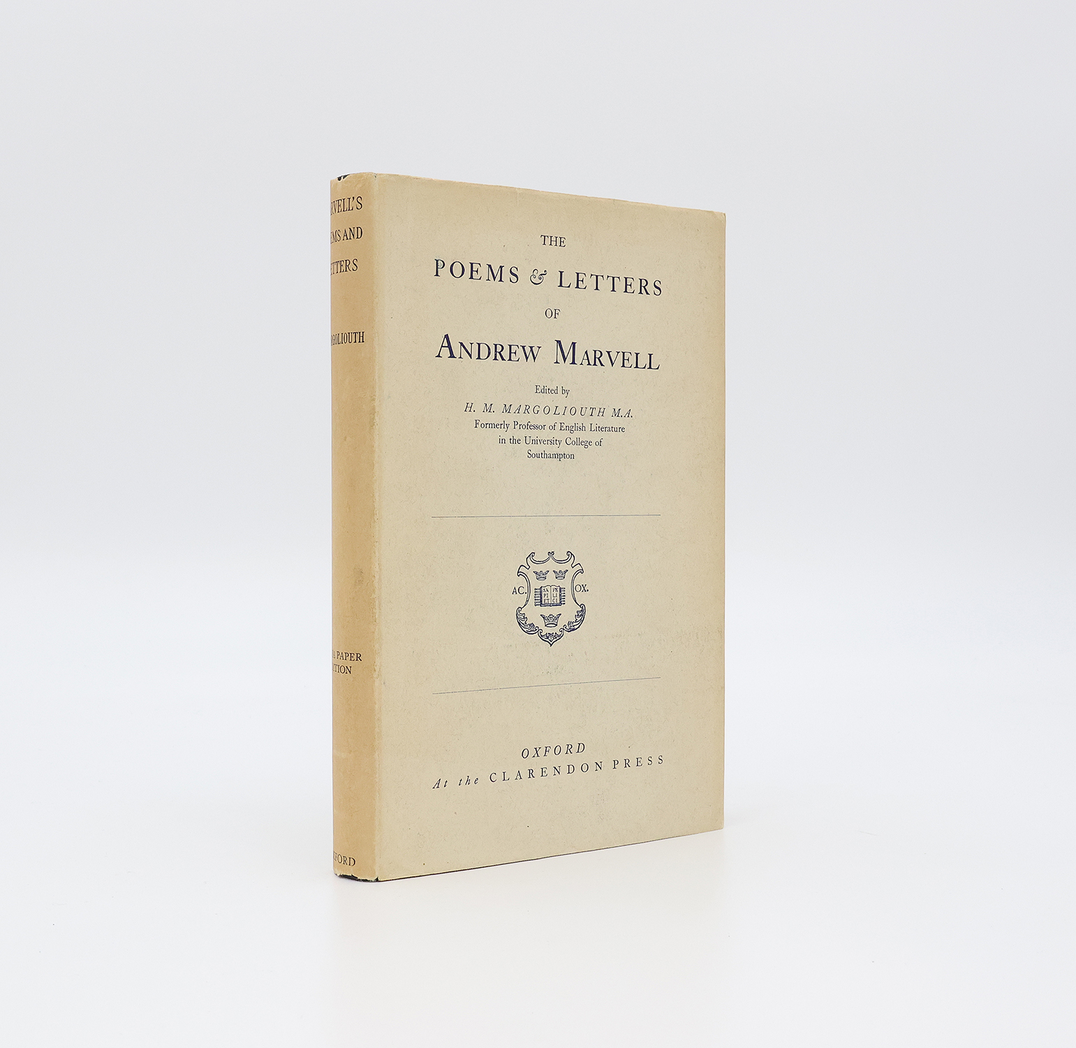 The Poems And Lette…