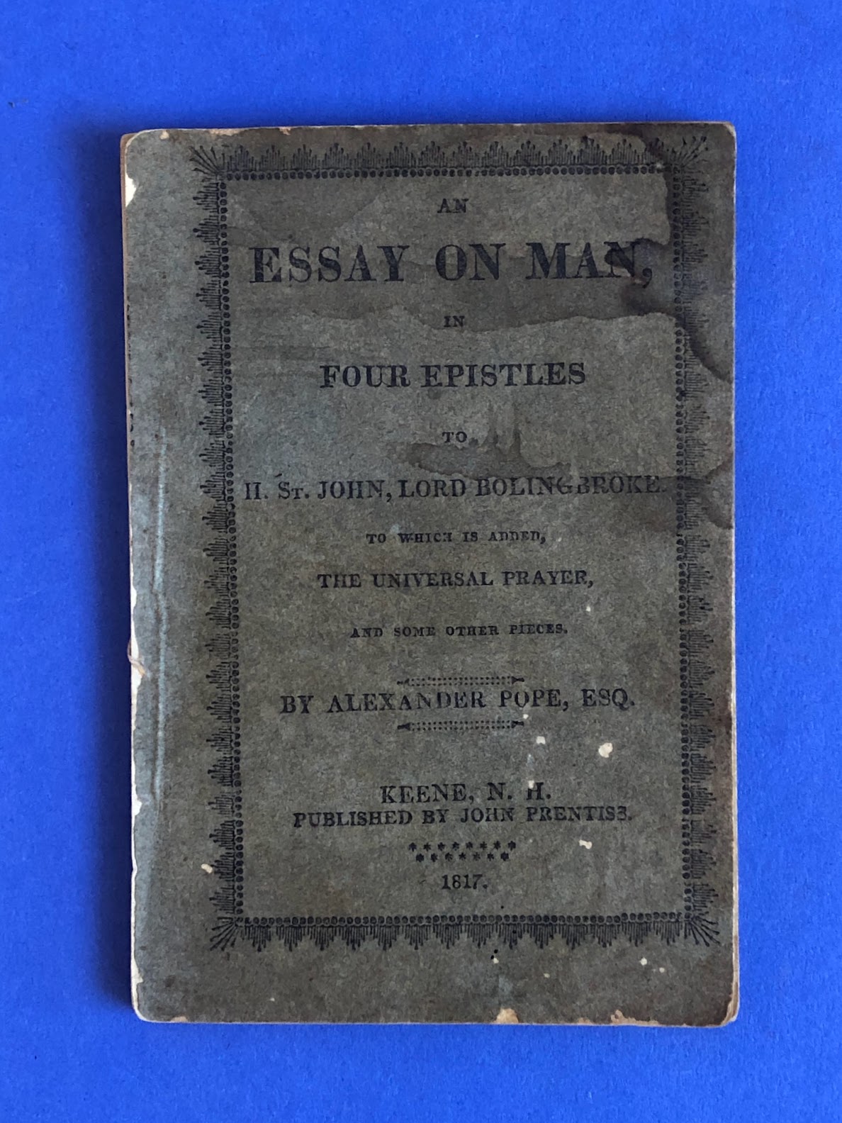 An Essay On Man In …