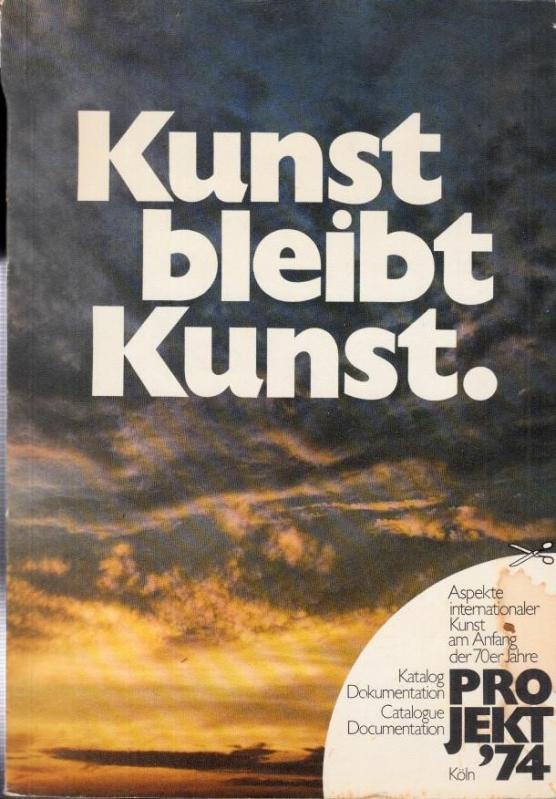 Kunst Bleicbt Kunst…