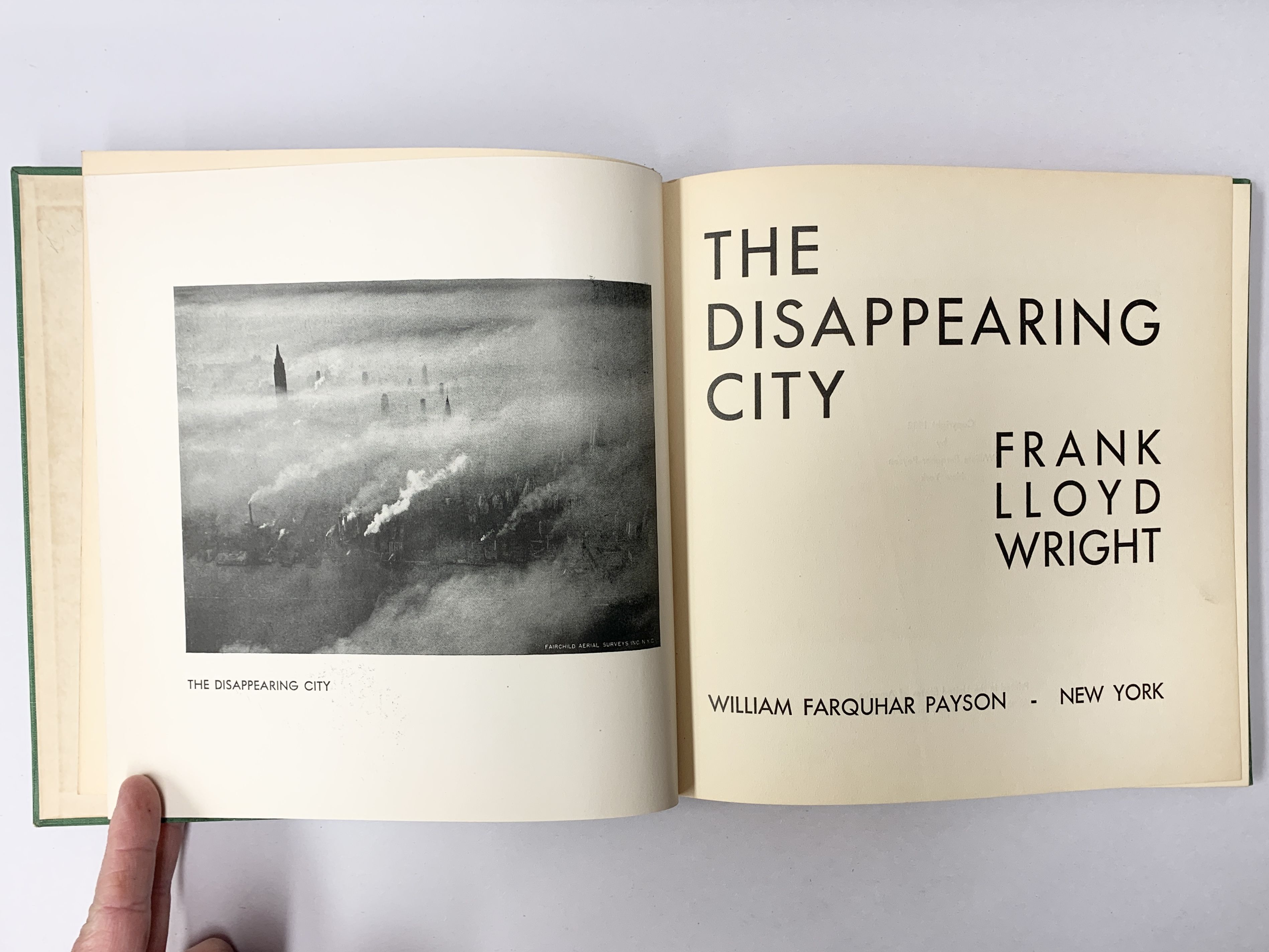 The Disappearing City by Wright, Frank Lloyd: Very good