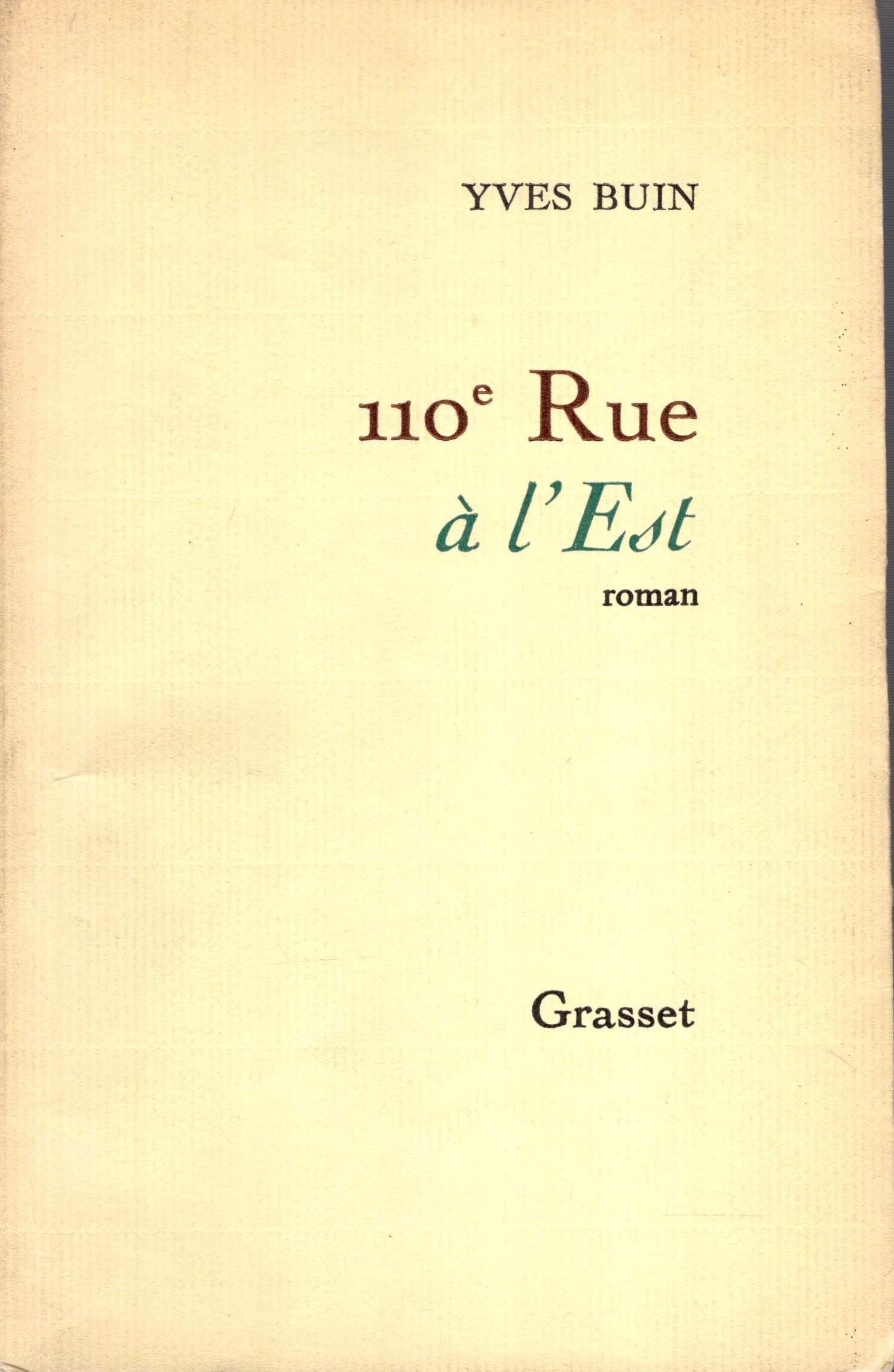 110E Rue à L'est. C…