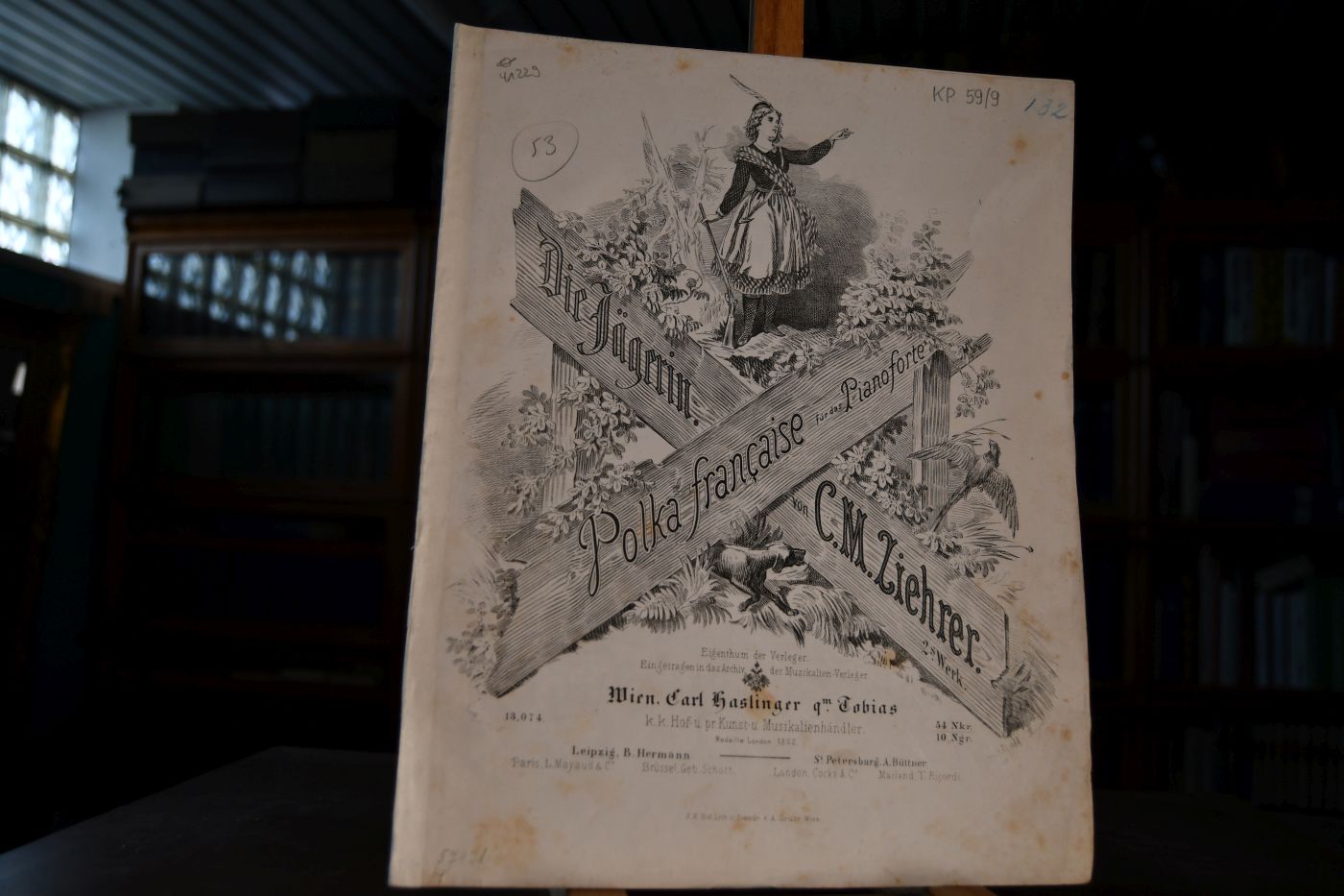 Die JäGerin. Polka …