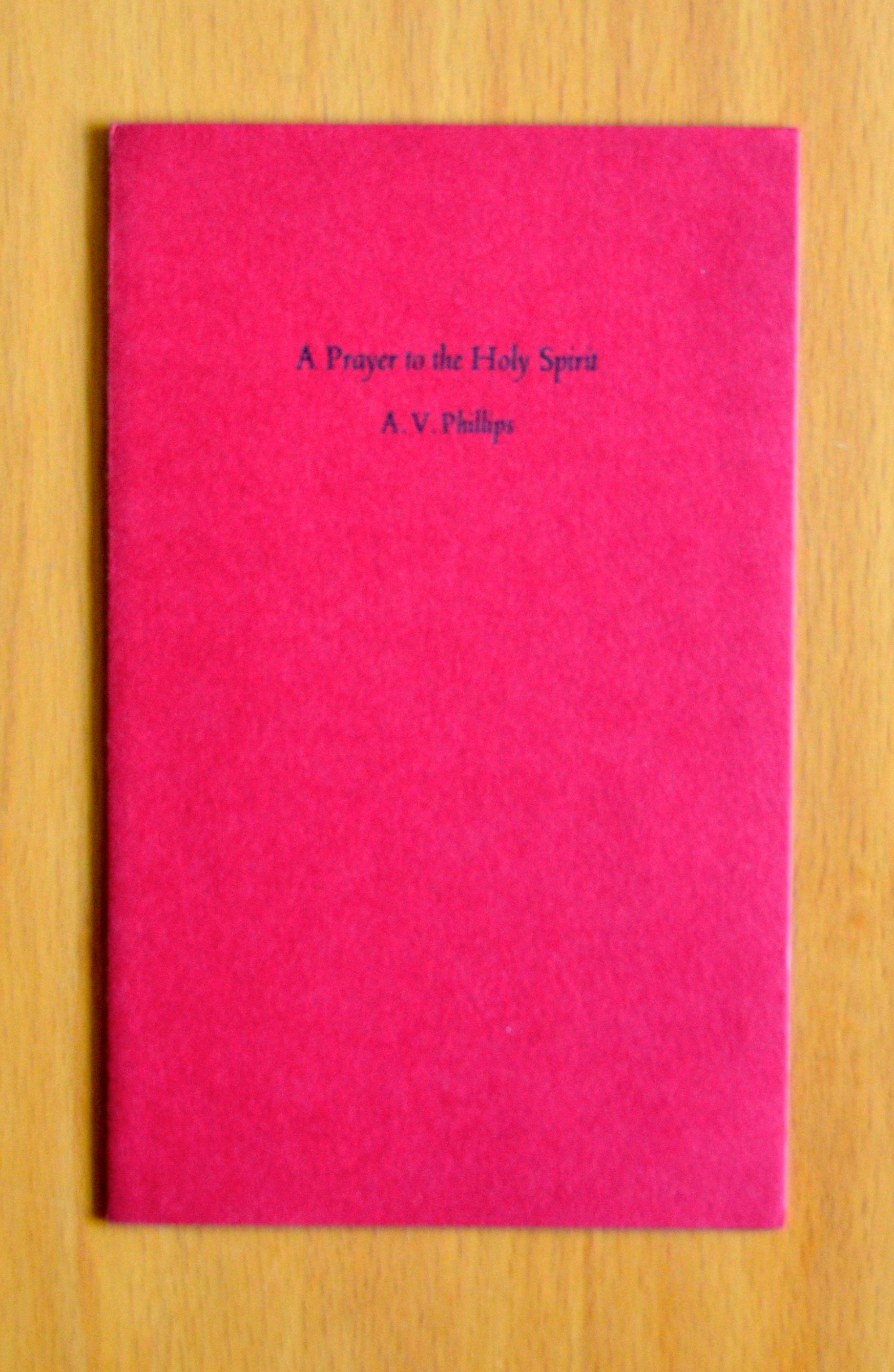 A Prayer To The Hol…