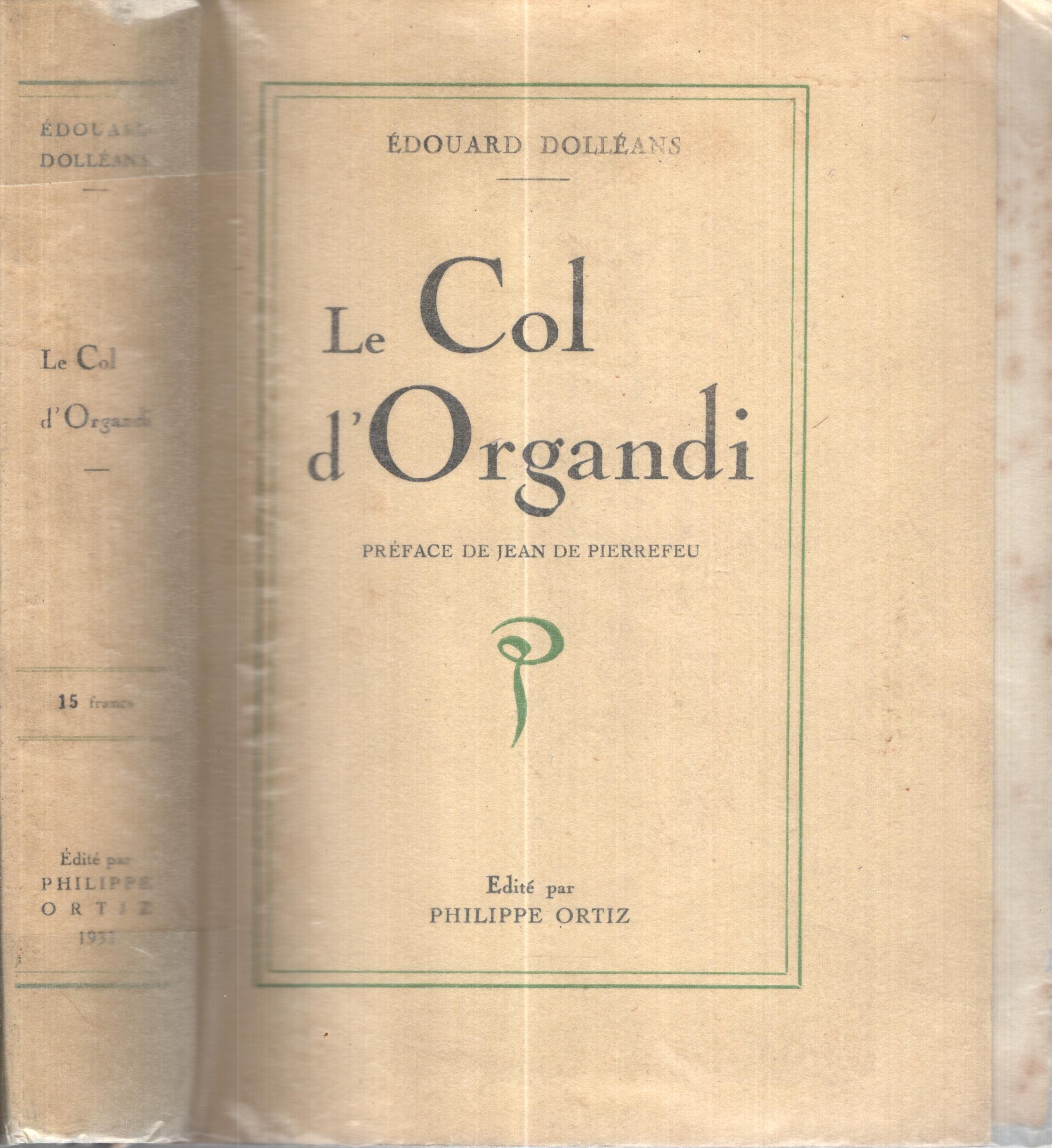 Le Col D'organdi. P…
