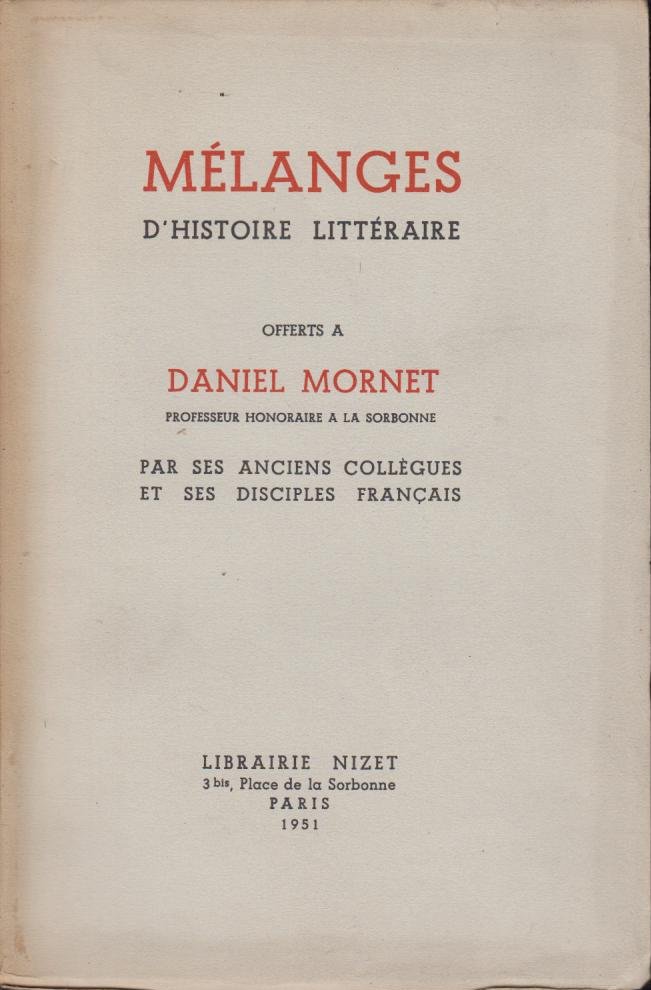 MéLanges D'histoire… - image