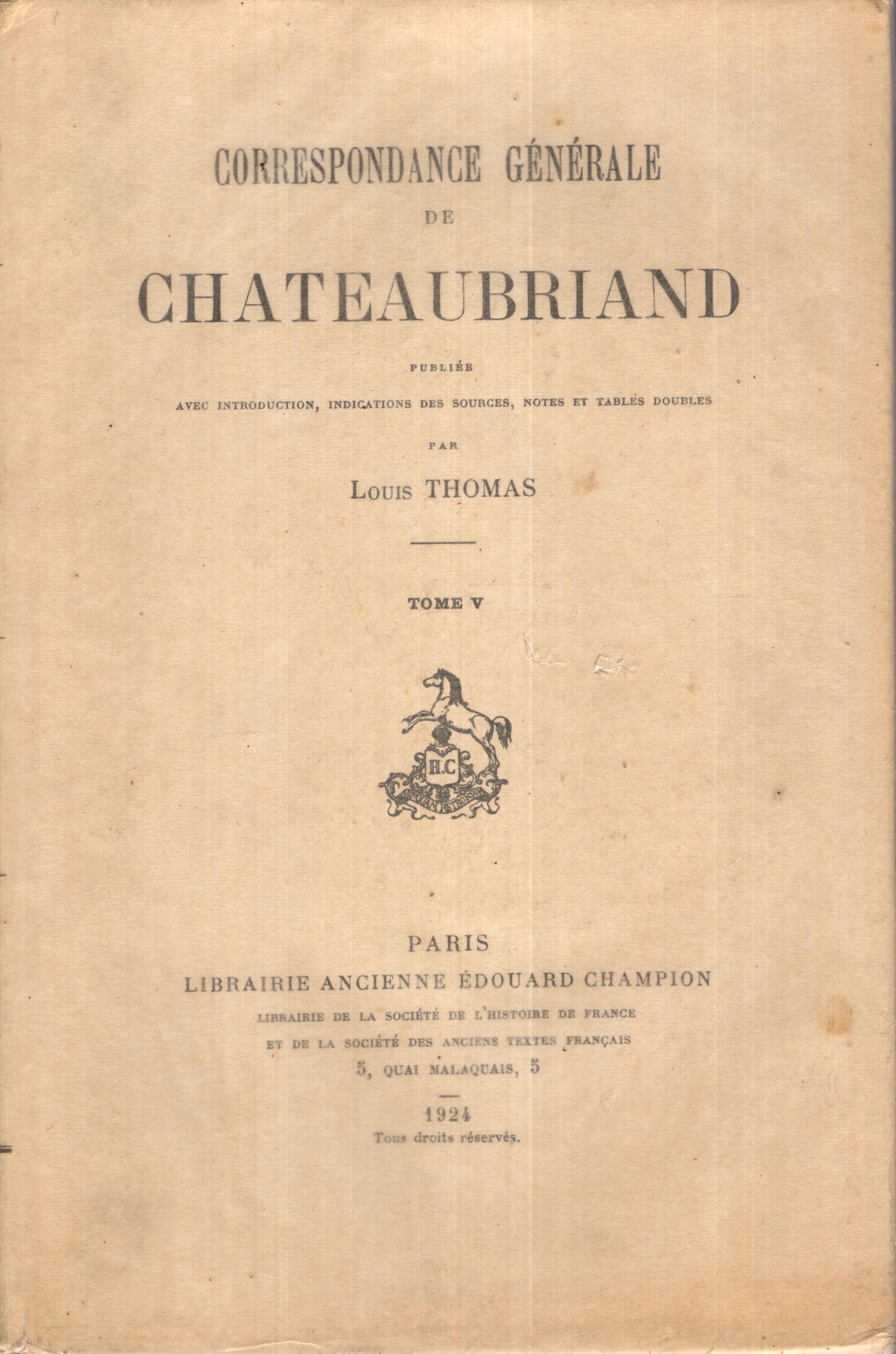 Correspondance GéNé…