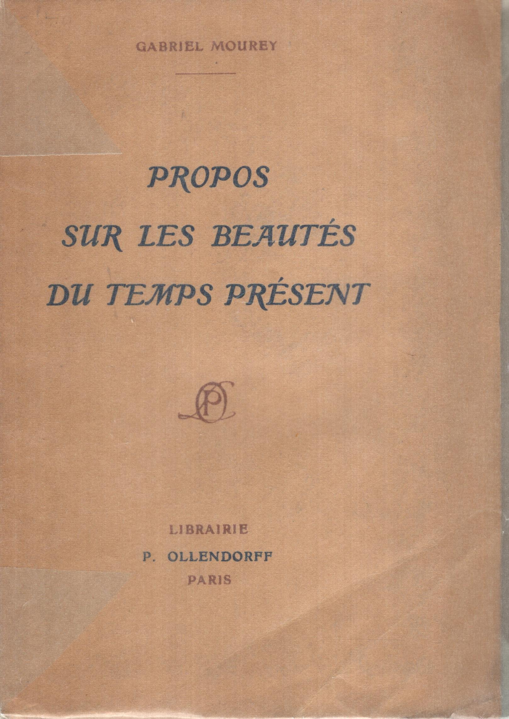 Propos Sur Les Beau… - image