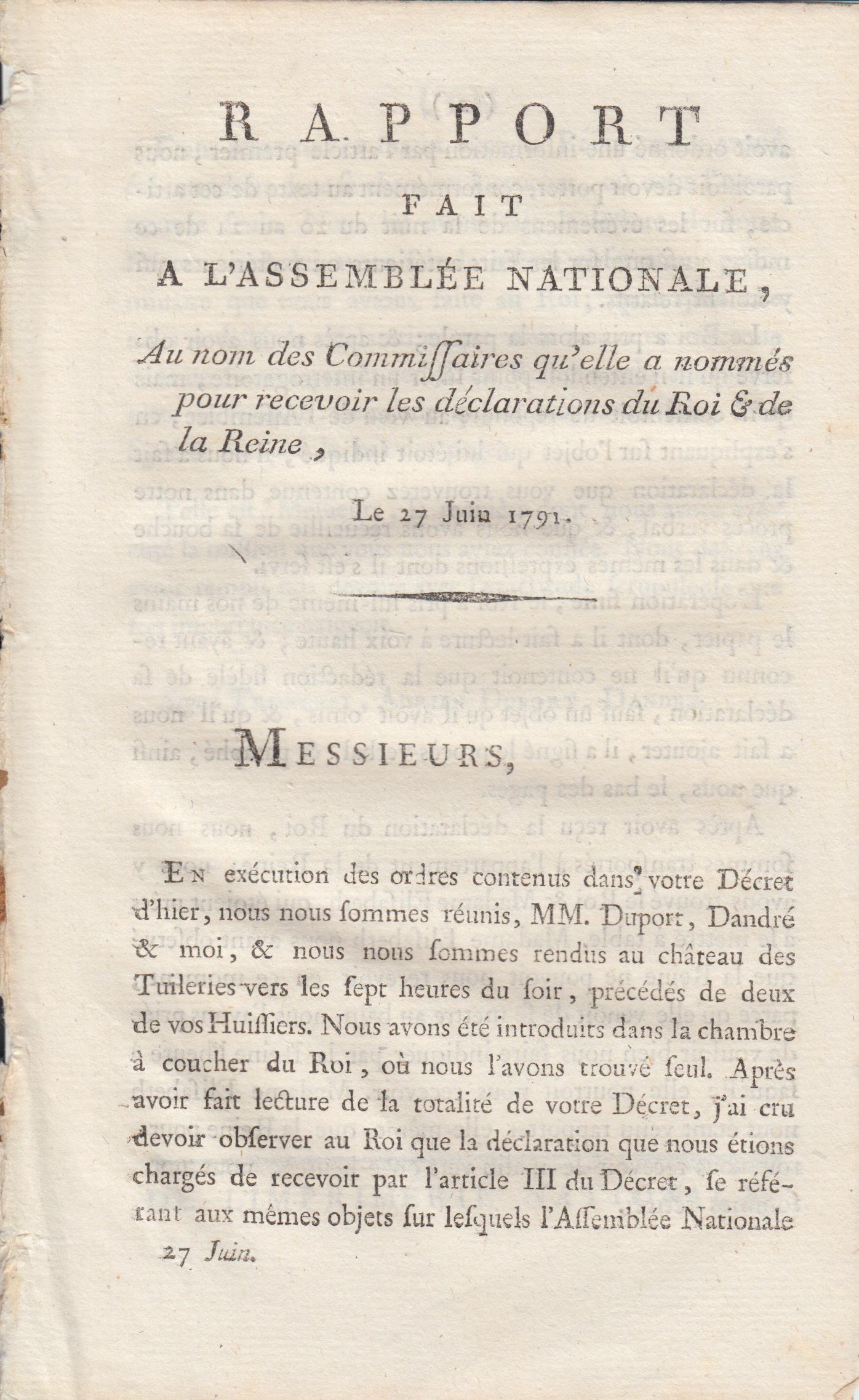 Rapport Fait à L'as…
