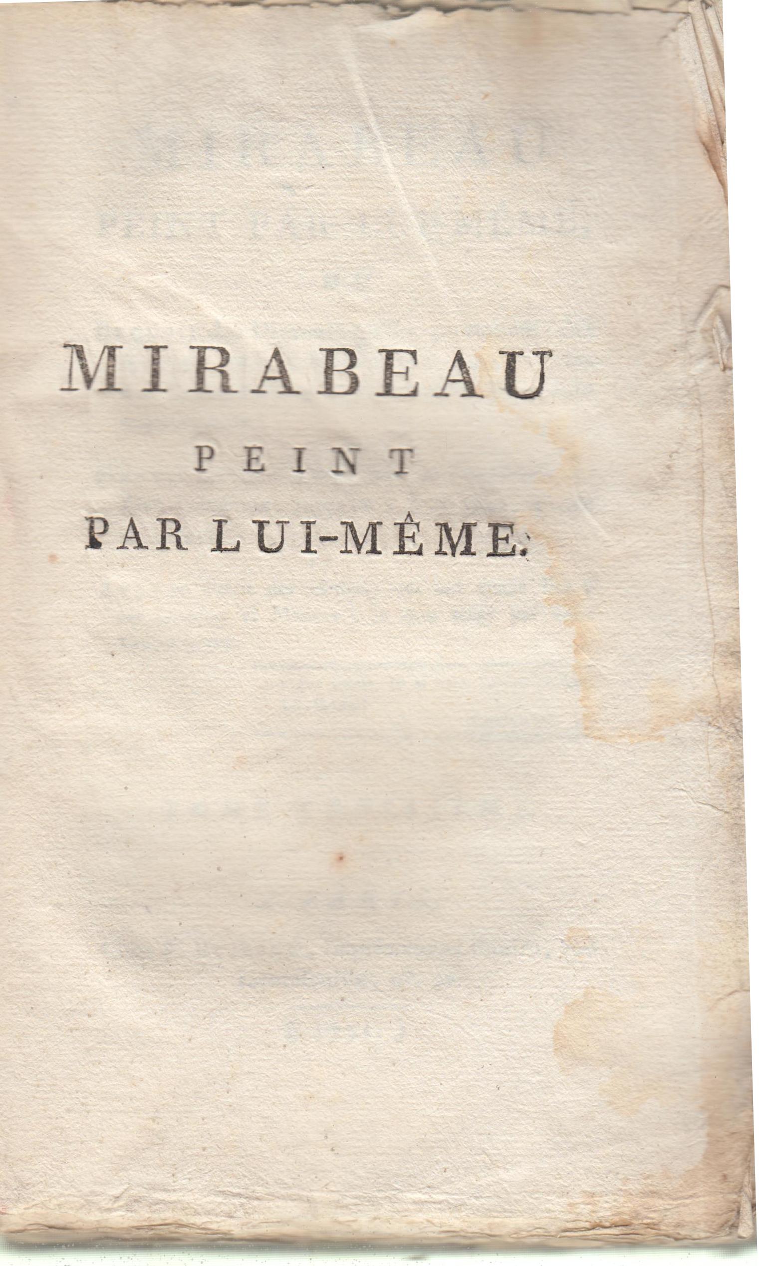 Mirabeau Peint Par … - image