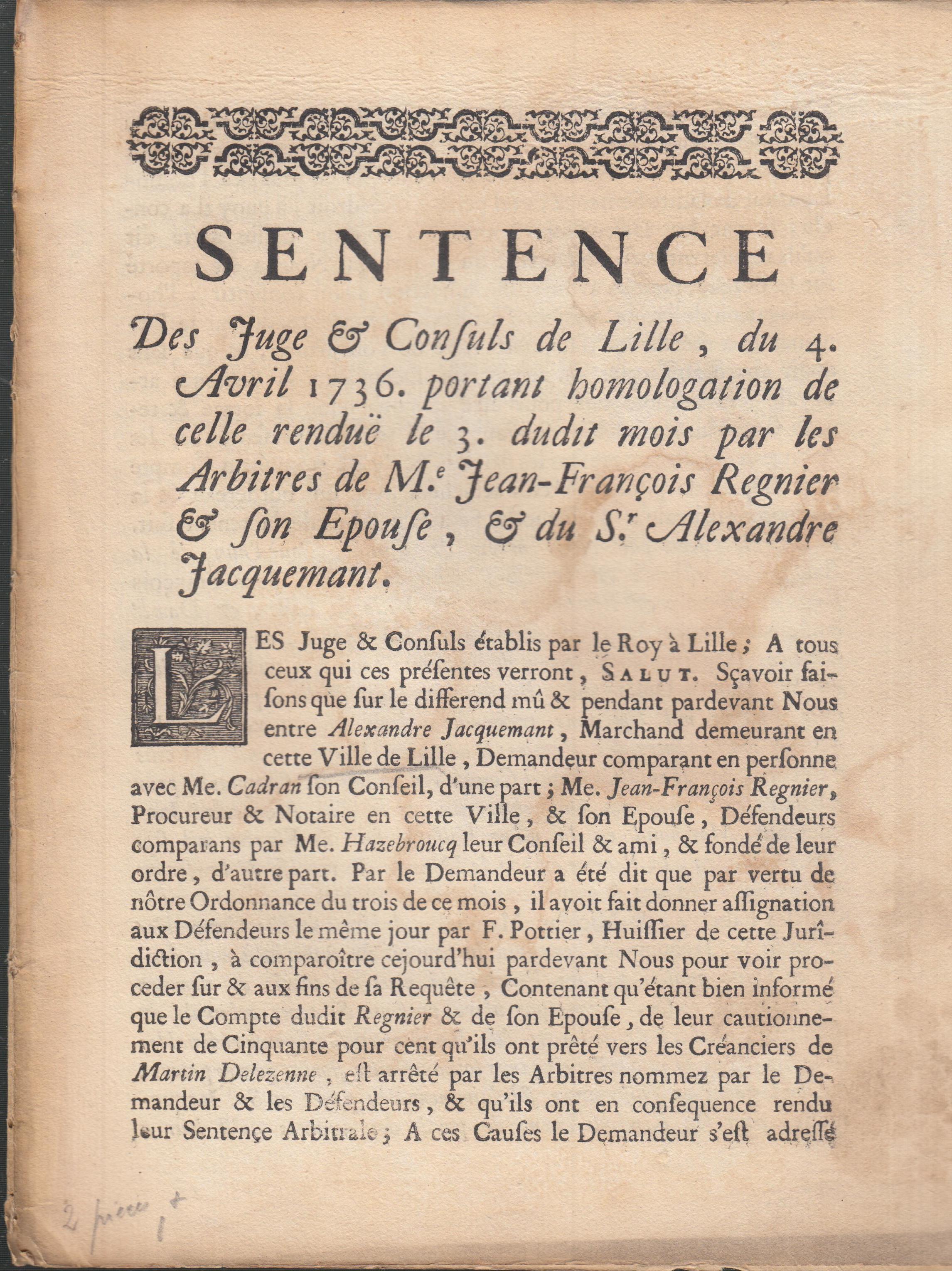 Sentence Des Juges …