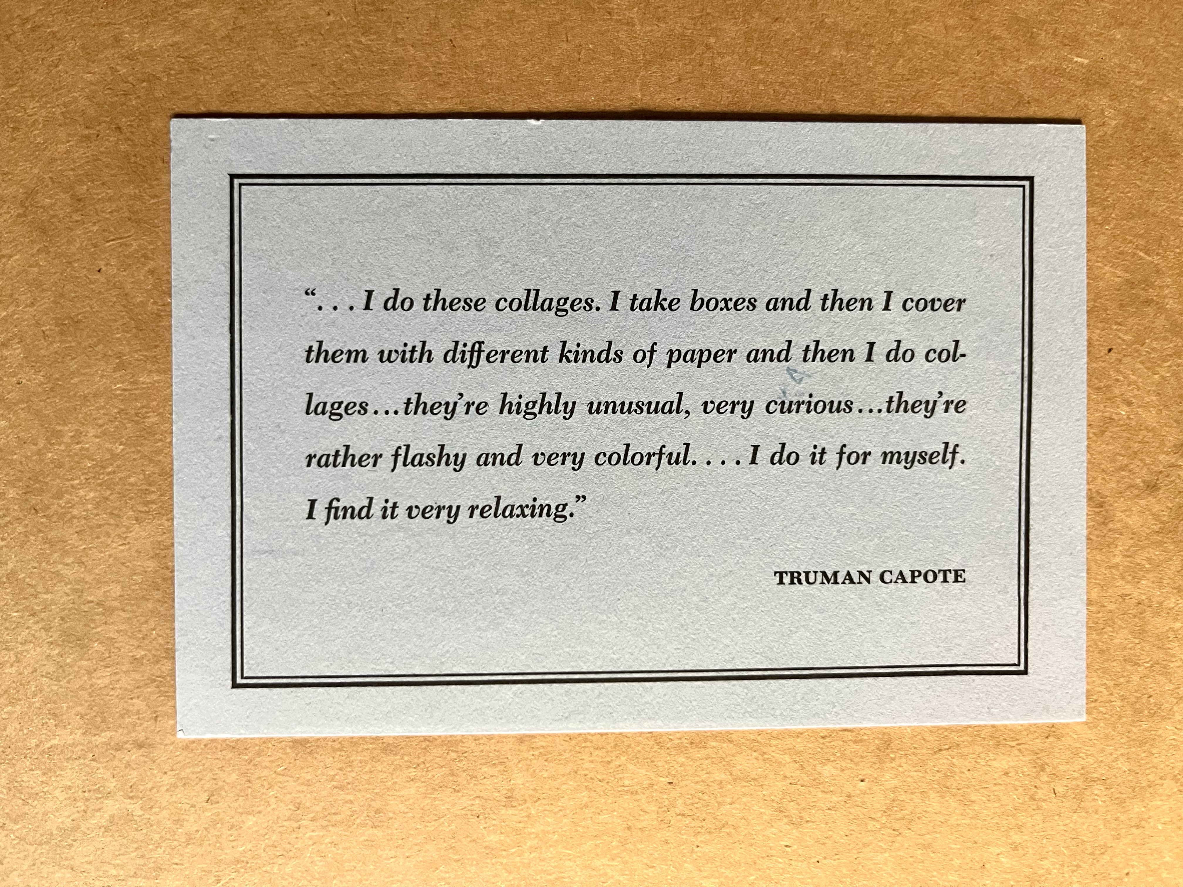 Postcard Invitation…