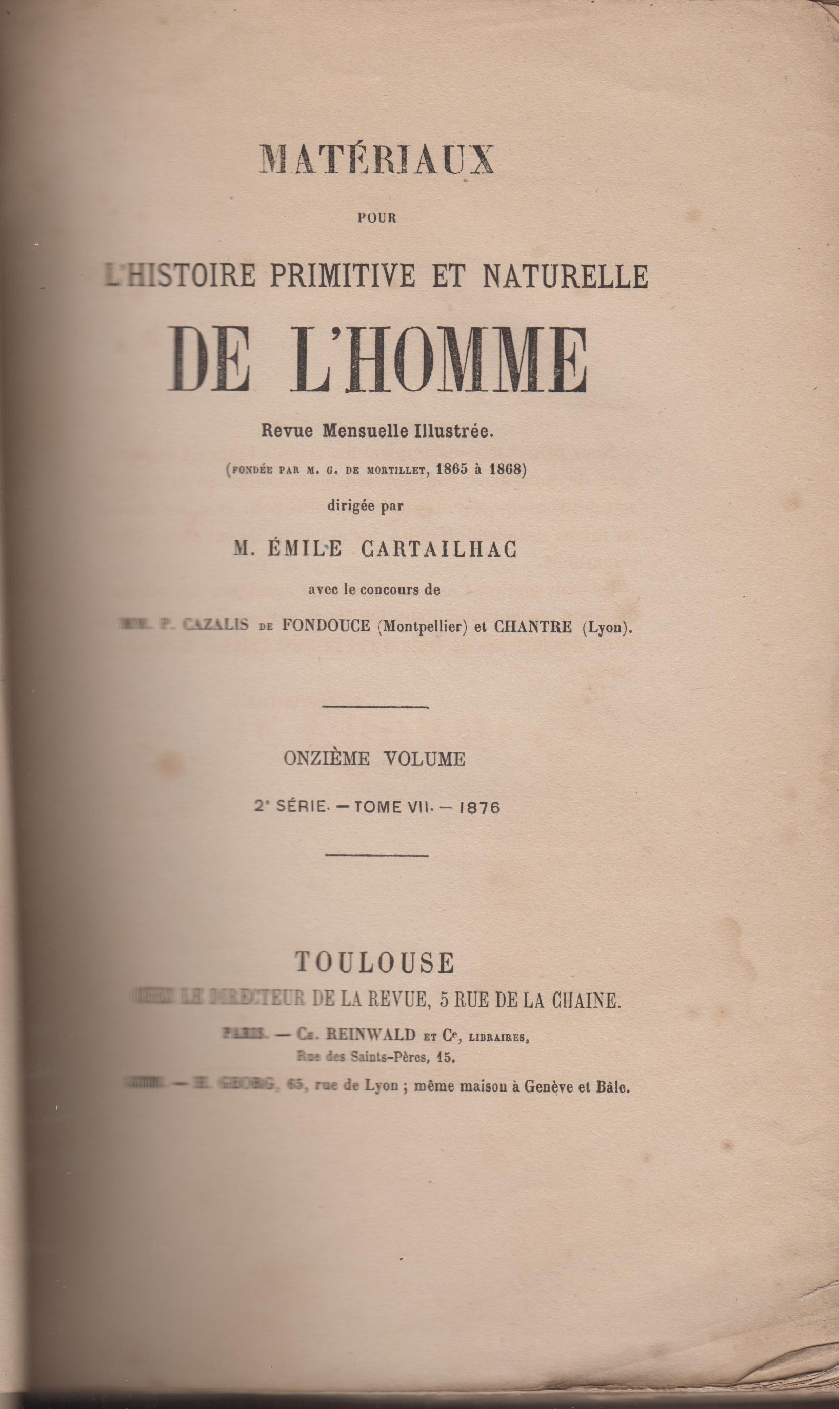 MatéRiaux Pour L'hi…