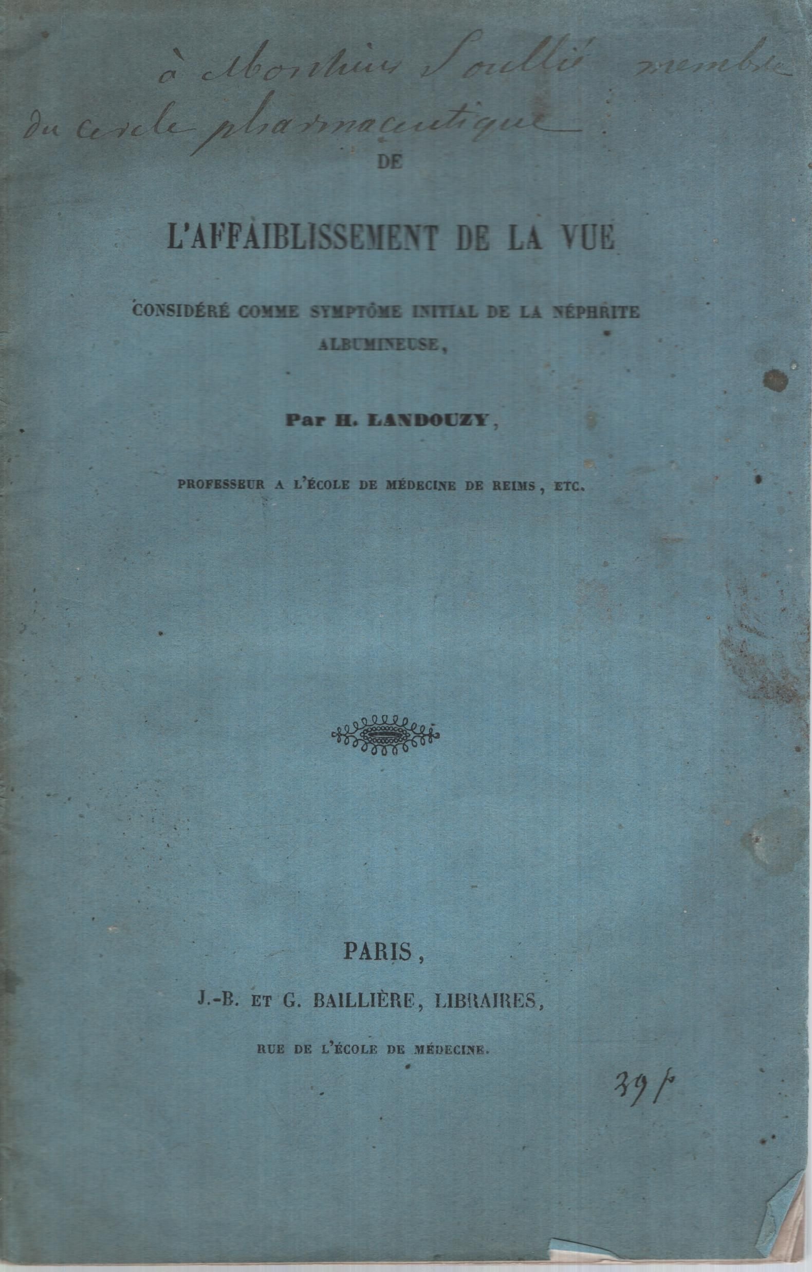 De L'affaiblissemen…