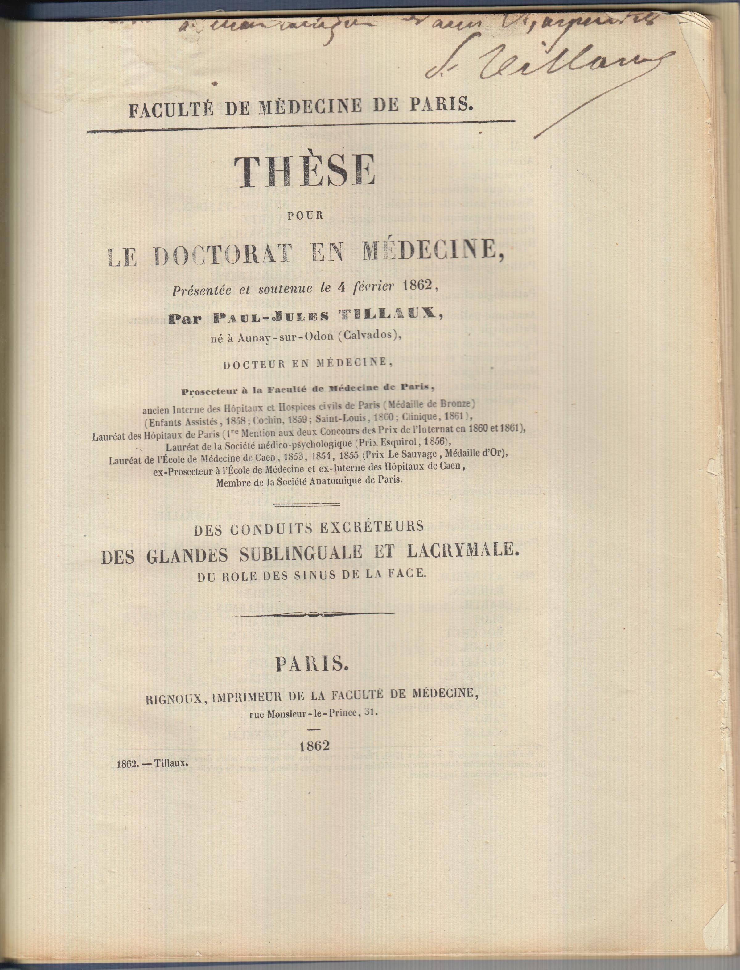 Des Conduits ExcréT…