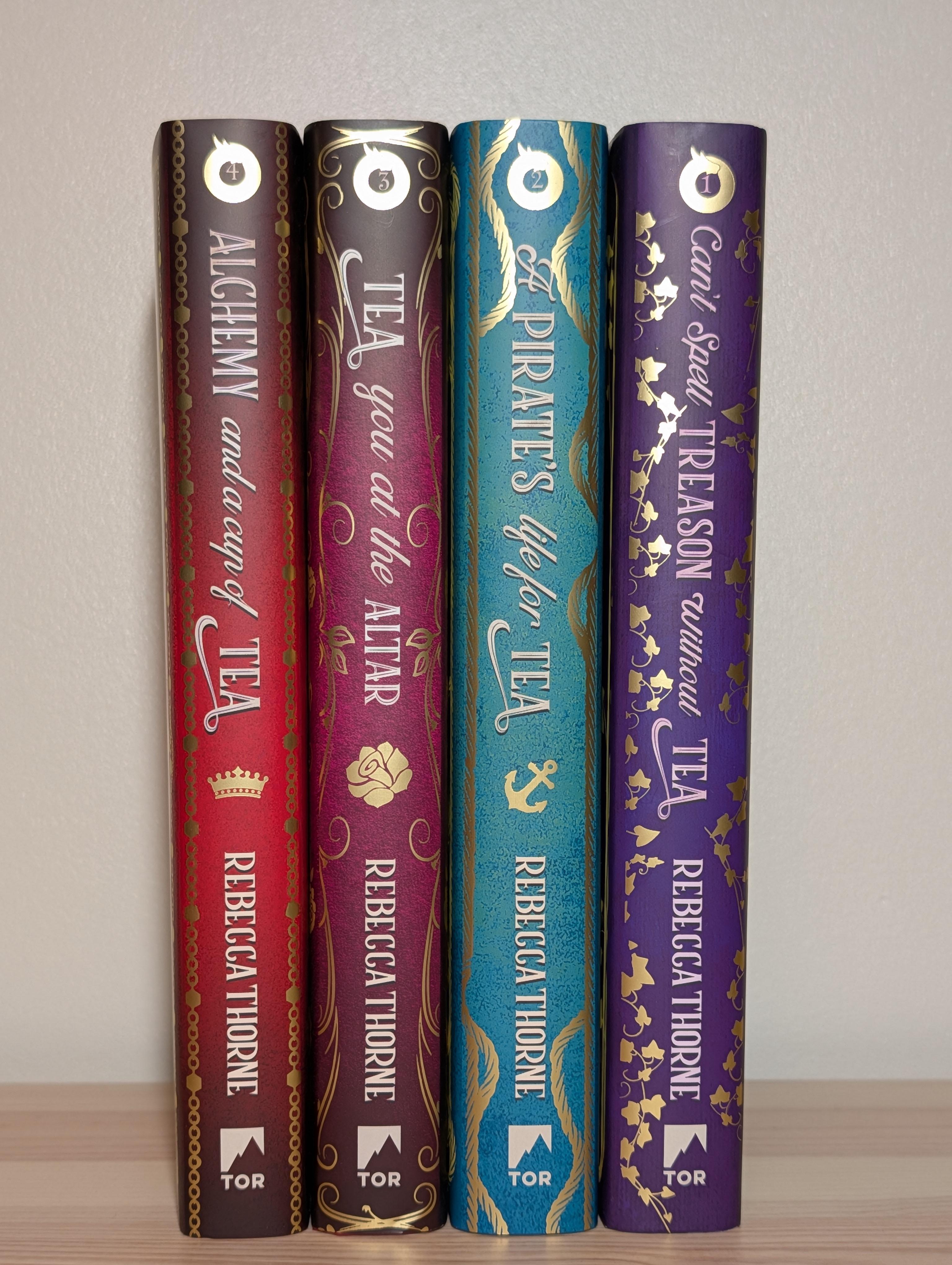 Tomes & Tea Series: Can't Spell Treason Without Tea; A Pirate's Life ...