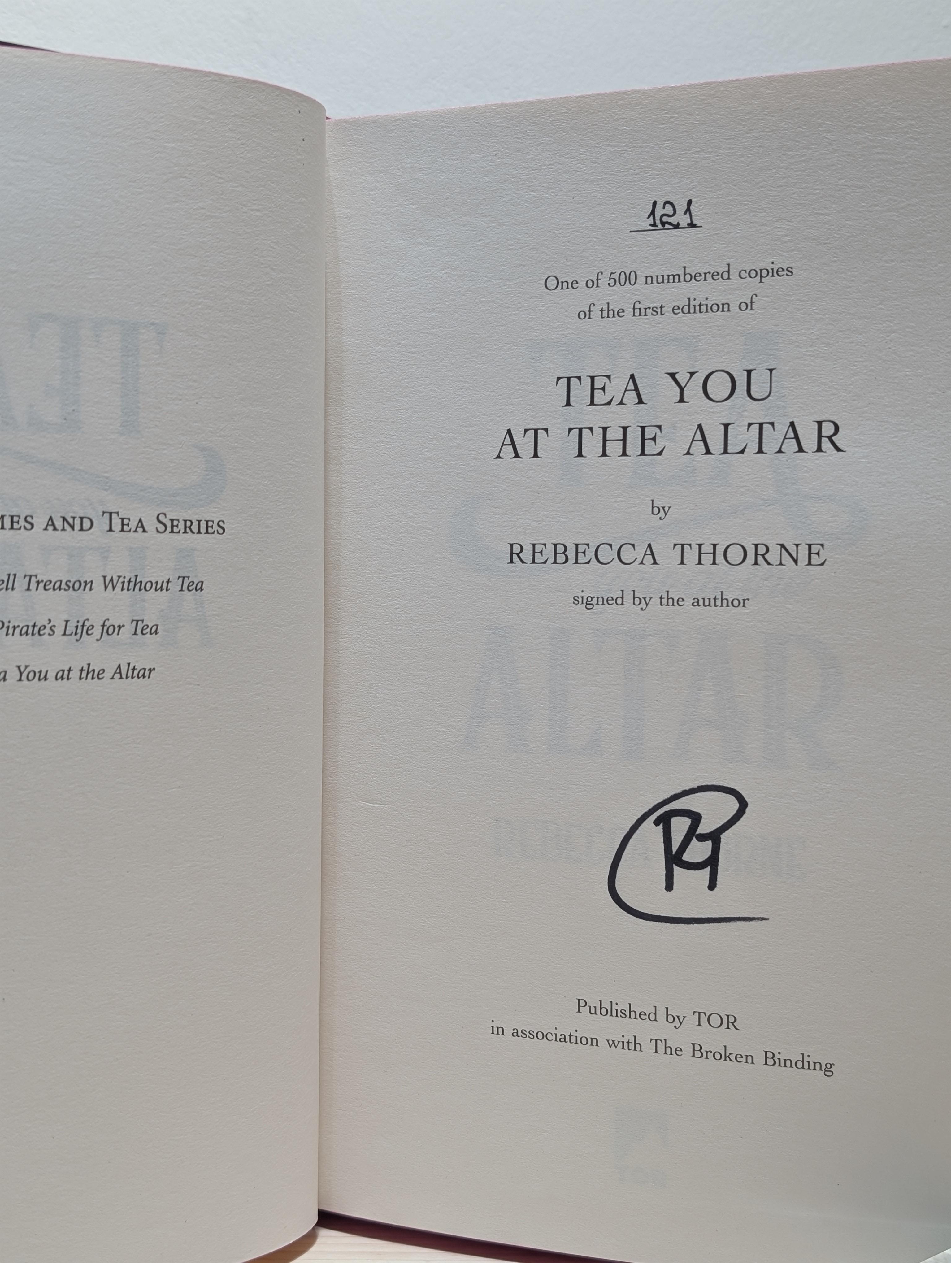 Tomes & Tea Series: Can't Spell Treason Without Tea; A Pirate's Life ...