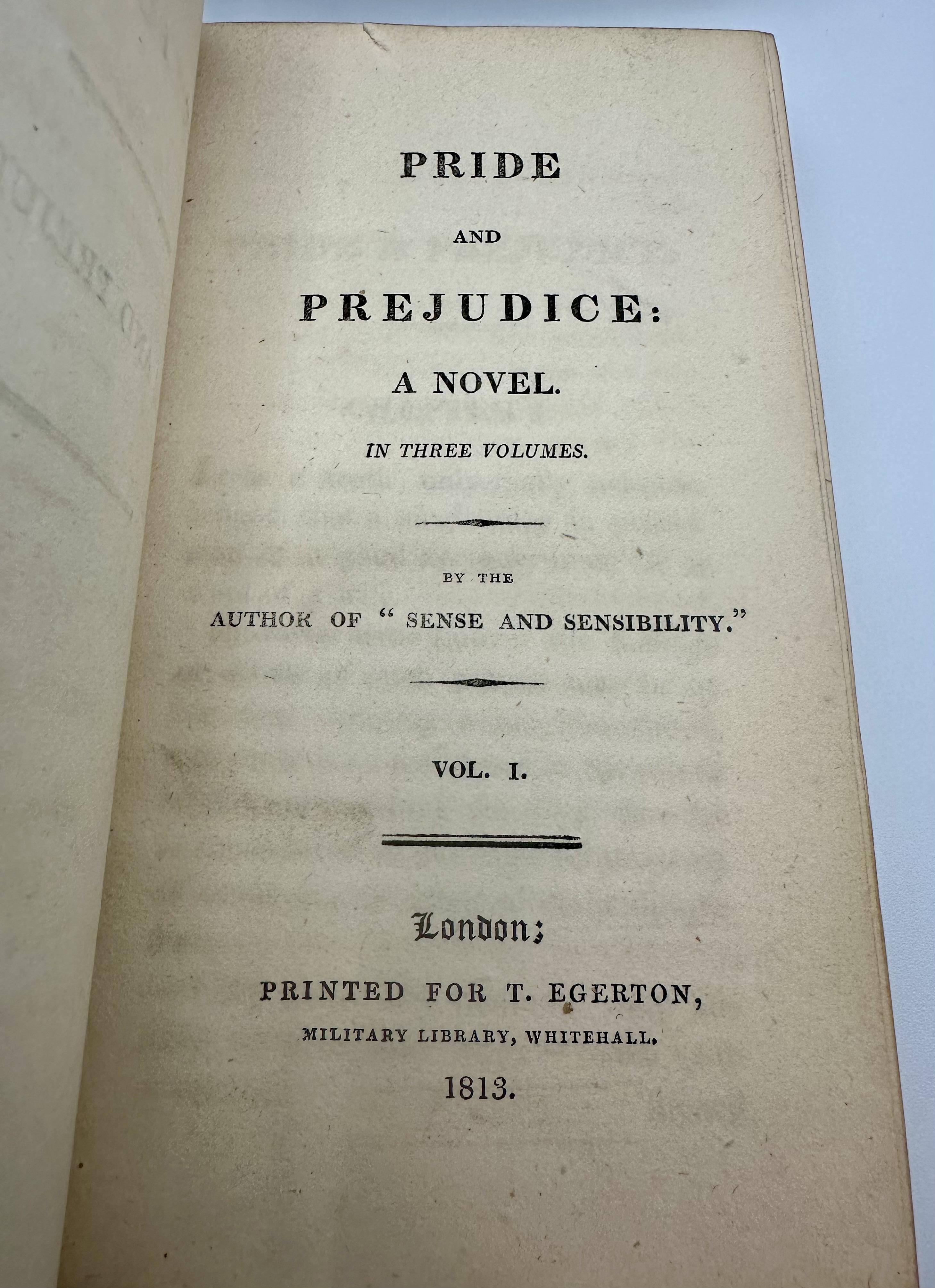 Pride and Prejudice by Austen, Jane: Fine Hardcover (1813