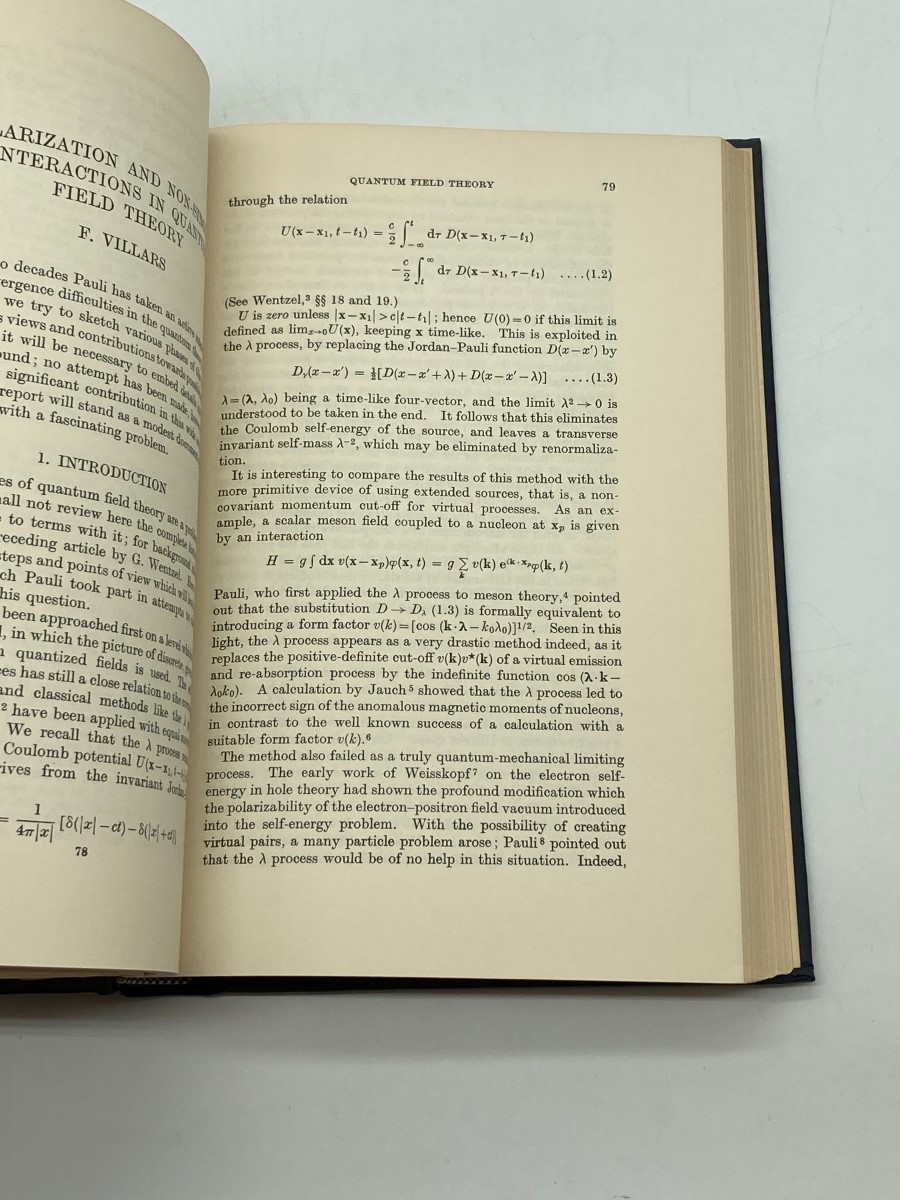 Theoretical Physics in the Twentieth Century A Memorial Volume to Wolfgang Pauli by M. Fierz; V. F. Weisskopf: Good+ Hardcover (1960) 1st Edition (Unstated). | True Oak Books Theoretical Physics in the Twentieth Century A Memorial Volume to Wolfgang Pauli by M. Fierz; V. F. Weisskopf: Good+ Hardcover (1960) 1st Edition (Unstated). | True Oak Books