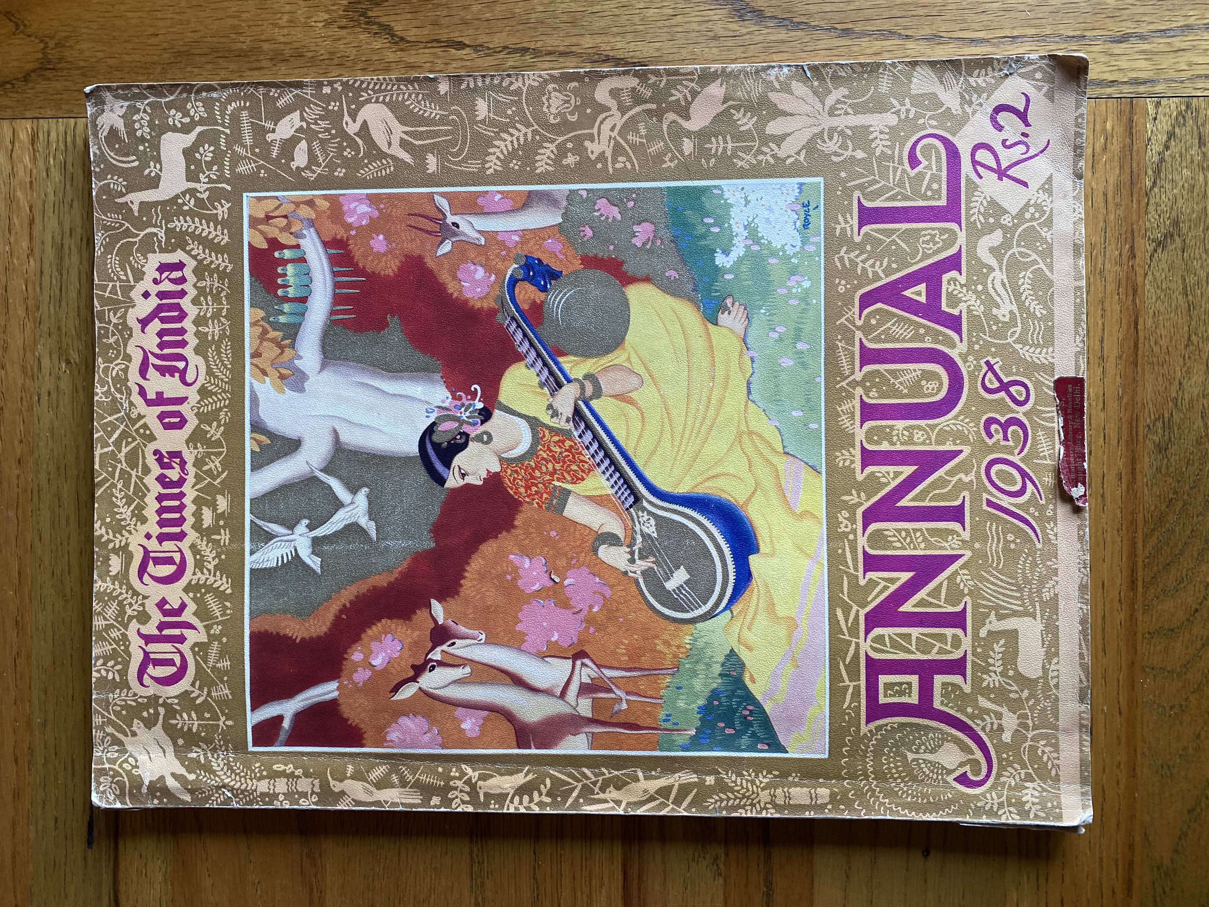 Amazon.co.jp: THE TIMES OF INDIA ANNUAL 1938年 インド 1938