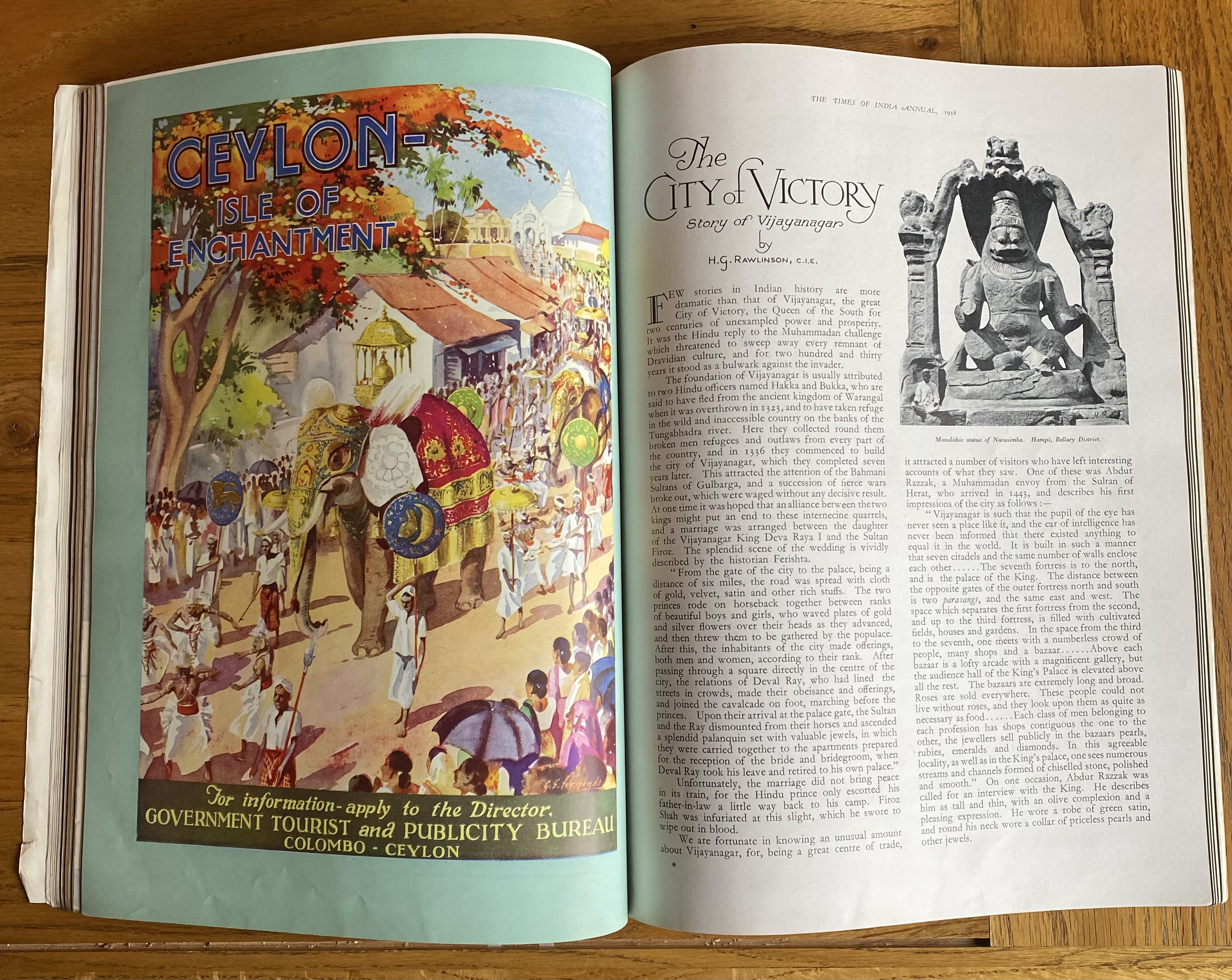 The Times of India Annual 1938 by Anon: (1938) | James M