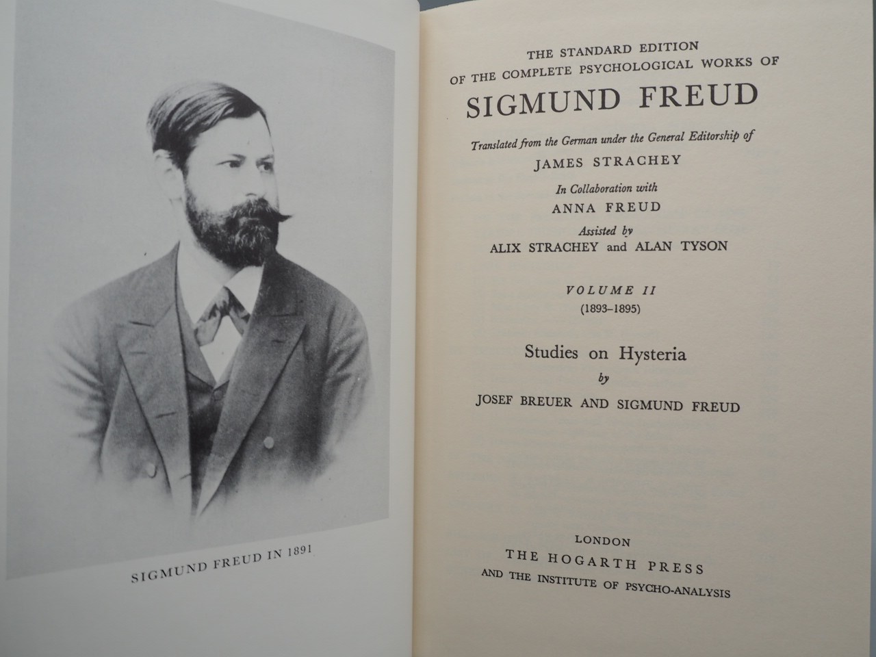 Studies on Hysteria (1893- 1895) Volume 2 of The Standard