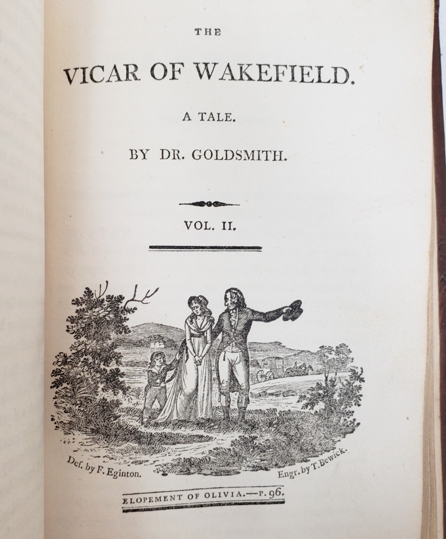 1894 The Vicar Of Wakefield Oliver Goldsmith Illustrated