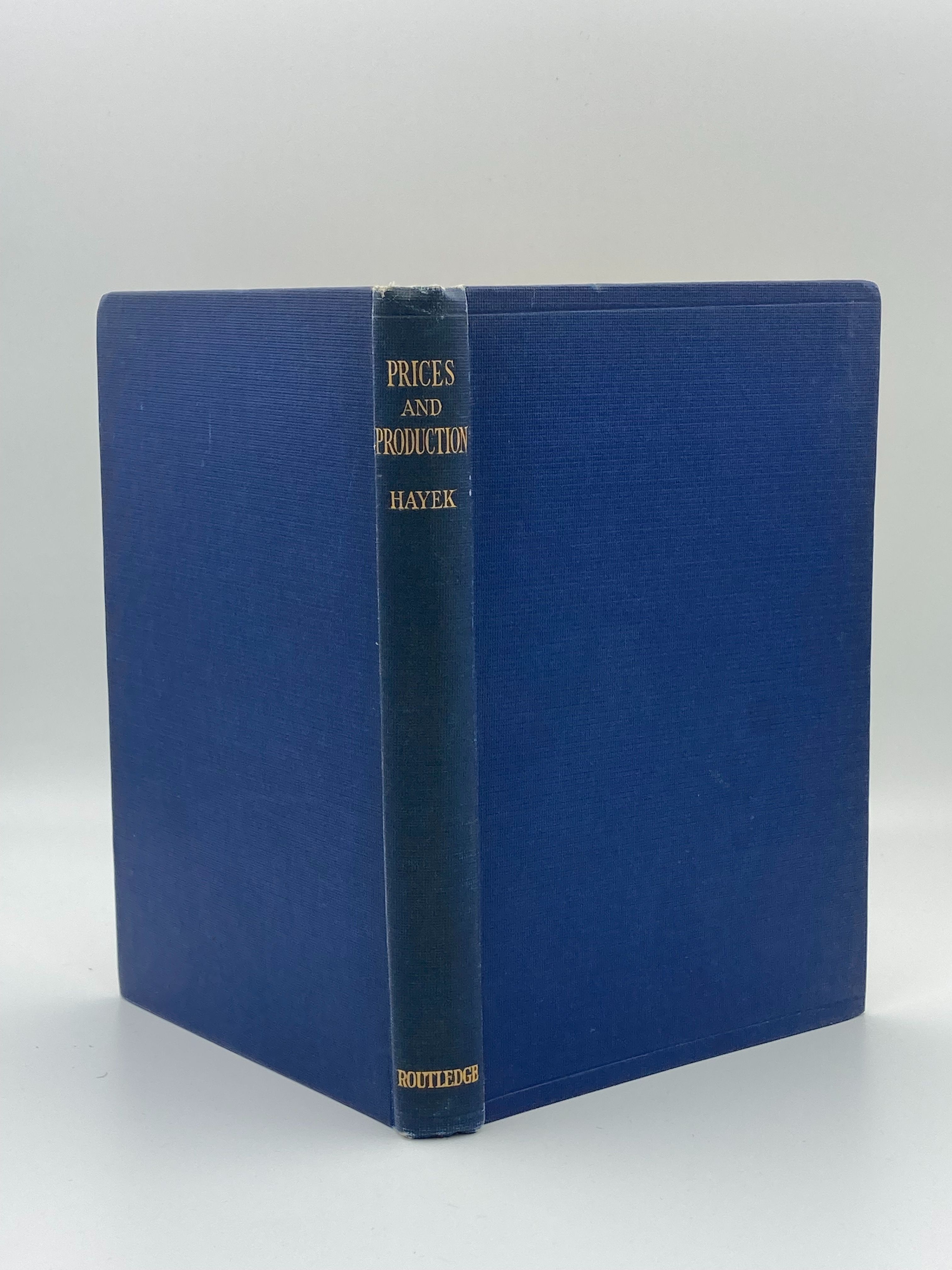 Prices and Production by Hayek, Friedrich A.: Very Good