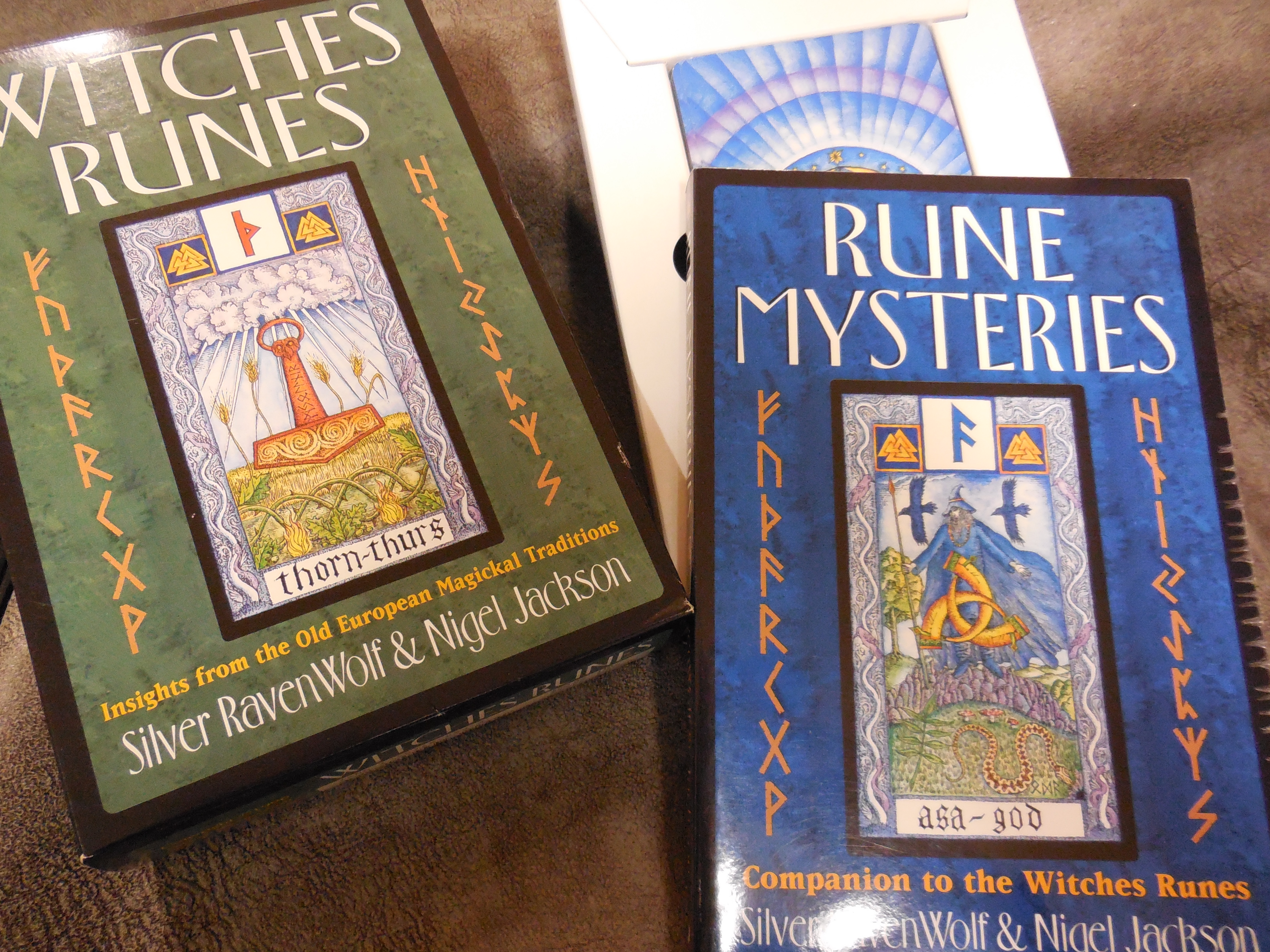 Witches Runes: Insights from the Old European Magickal Traditions by RavenWolf, Silver; Jackson, Nigel: Near Fine Paperback (2000) 2nd Edition | Veronica's Books Witches Runes: Insights from the Old European Magickal Traditions by RavenWolf, Silver; Jackson, Nigel: Near Fine Paperback (2000) 2nd Edition | Veronica's Books