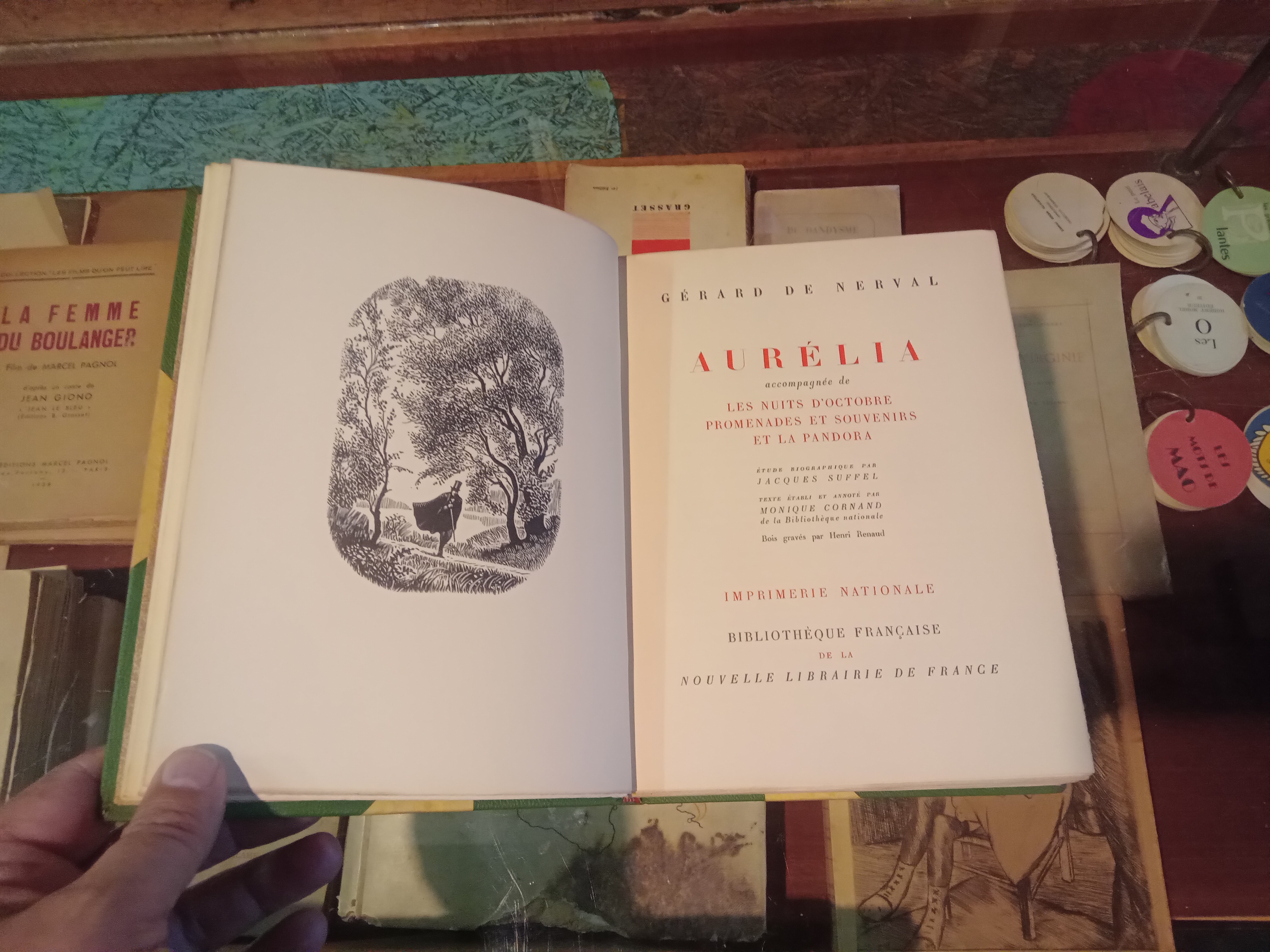 Aurélia NERVAL Gérard de. RENAUD Henri [Bon] [Couverture rigide]