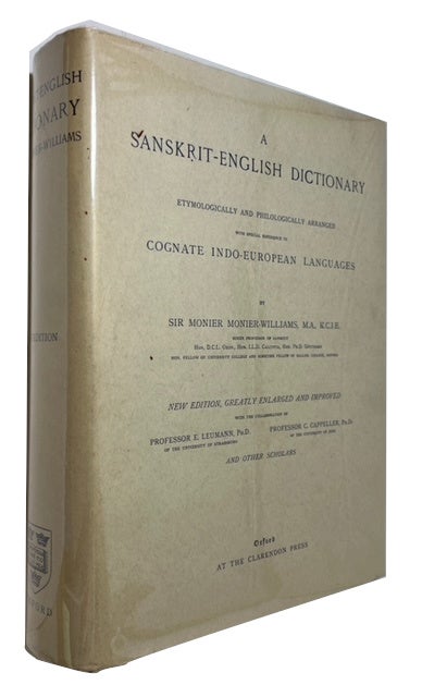 A Sanskrit-English Dictionary Etymologically and Philologically
