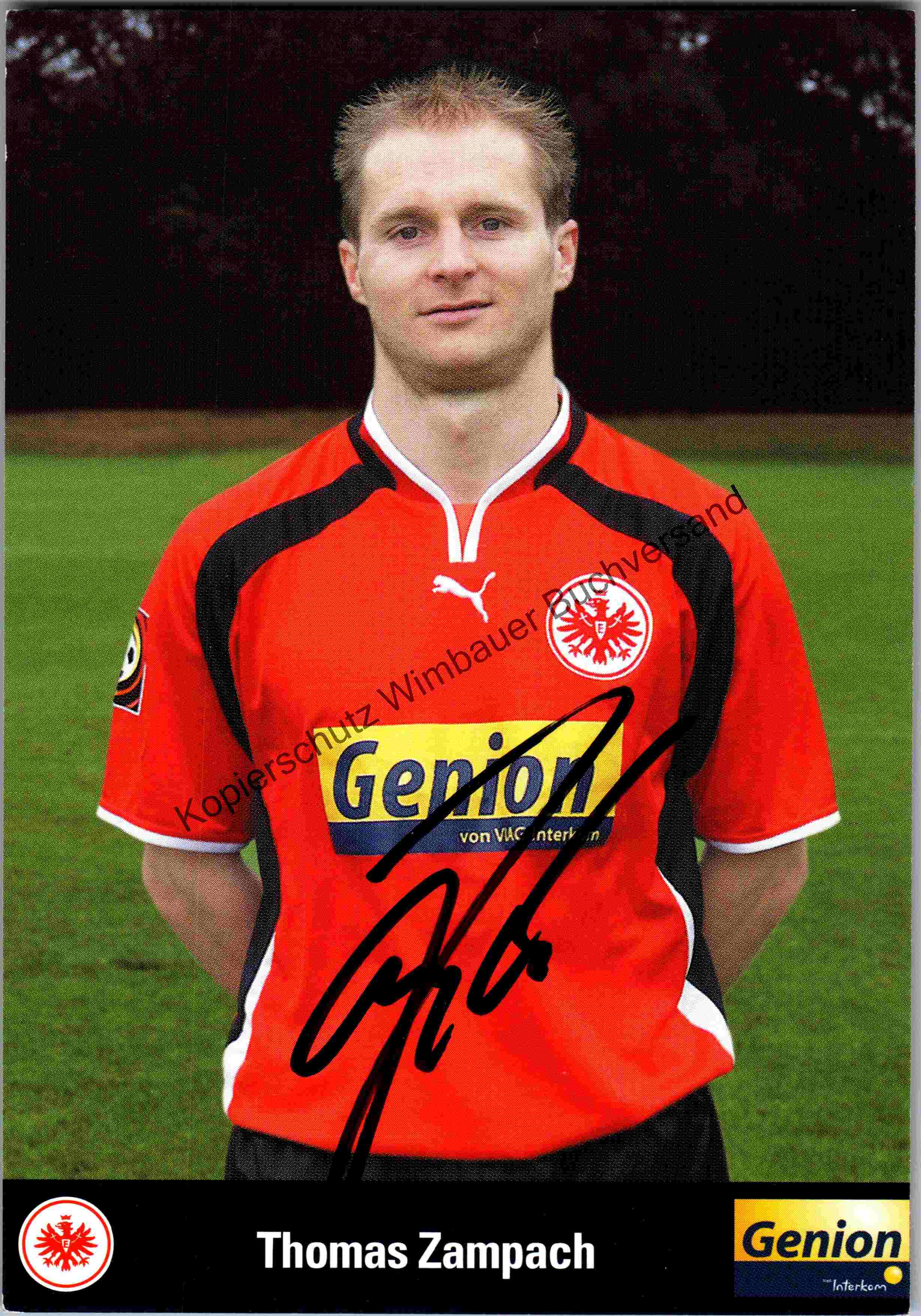 Hans Jürgen Gundelach Autogrammkarte Eintracht Frankfurt 1984-85 1.Karte Origina