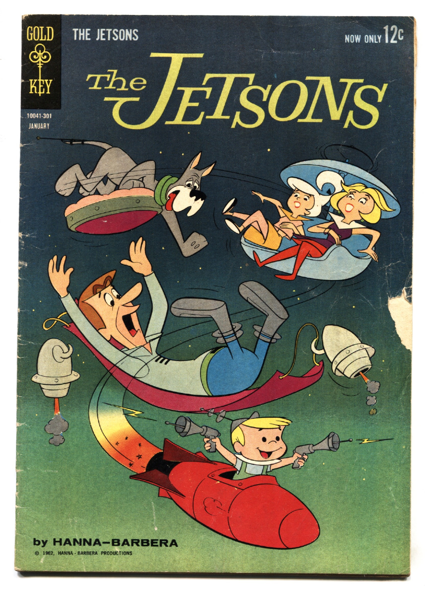Jetsons #1 1963-Gold Key-Based on Hanna-Barbera TV cartoon-comic