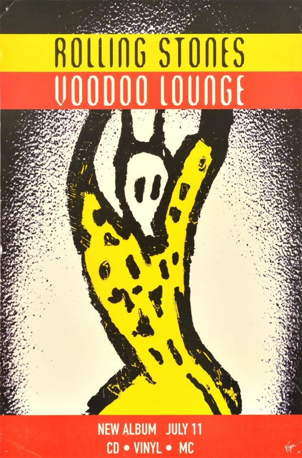 Rolling Stones Voodoo Lounge Album: (1994) Art /&nbsp