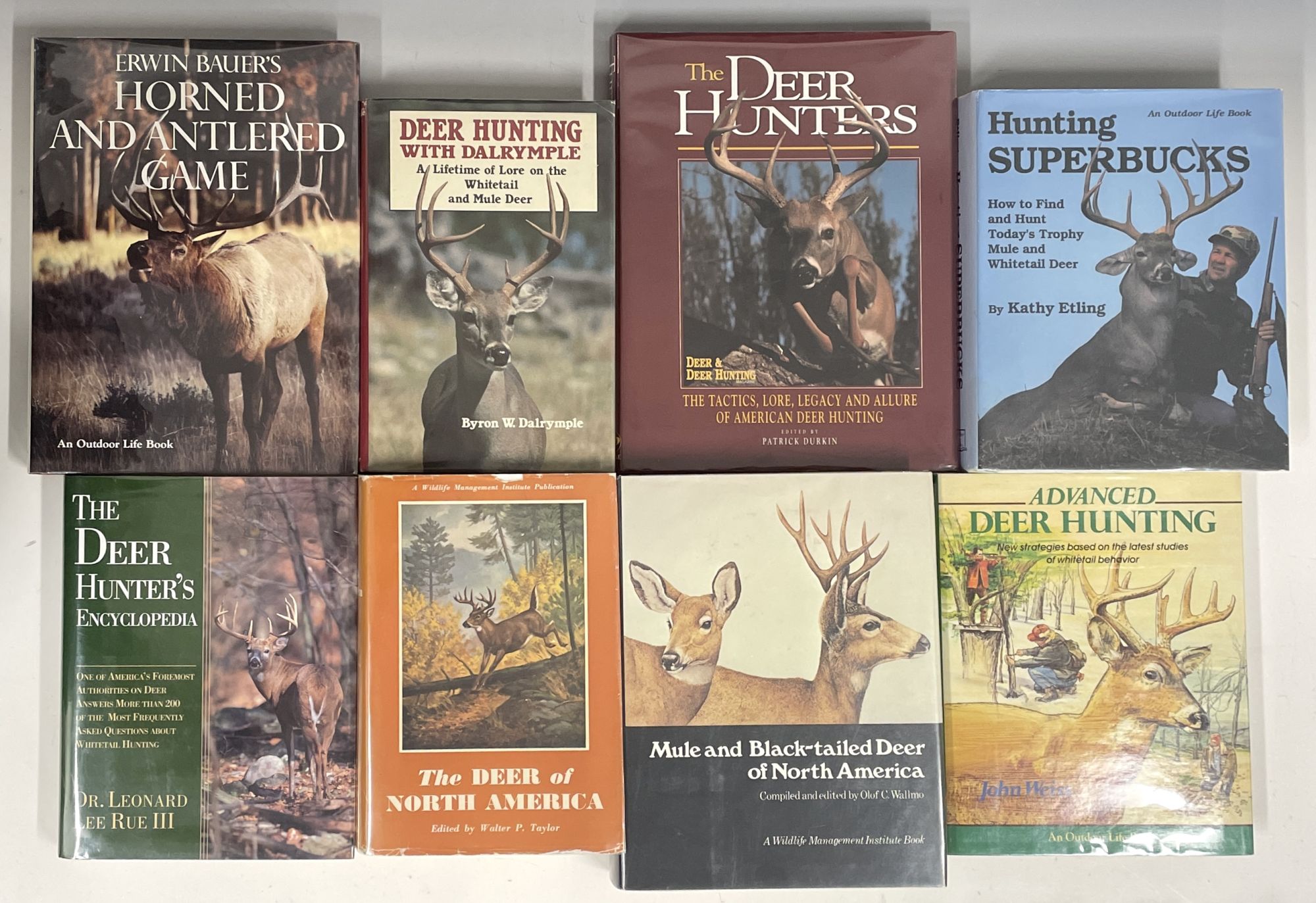 [Deer Hunting] Group of 8 First or Early Editions on Deer Hunting by ...