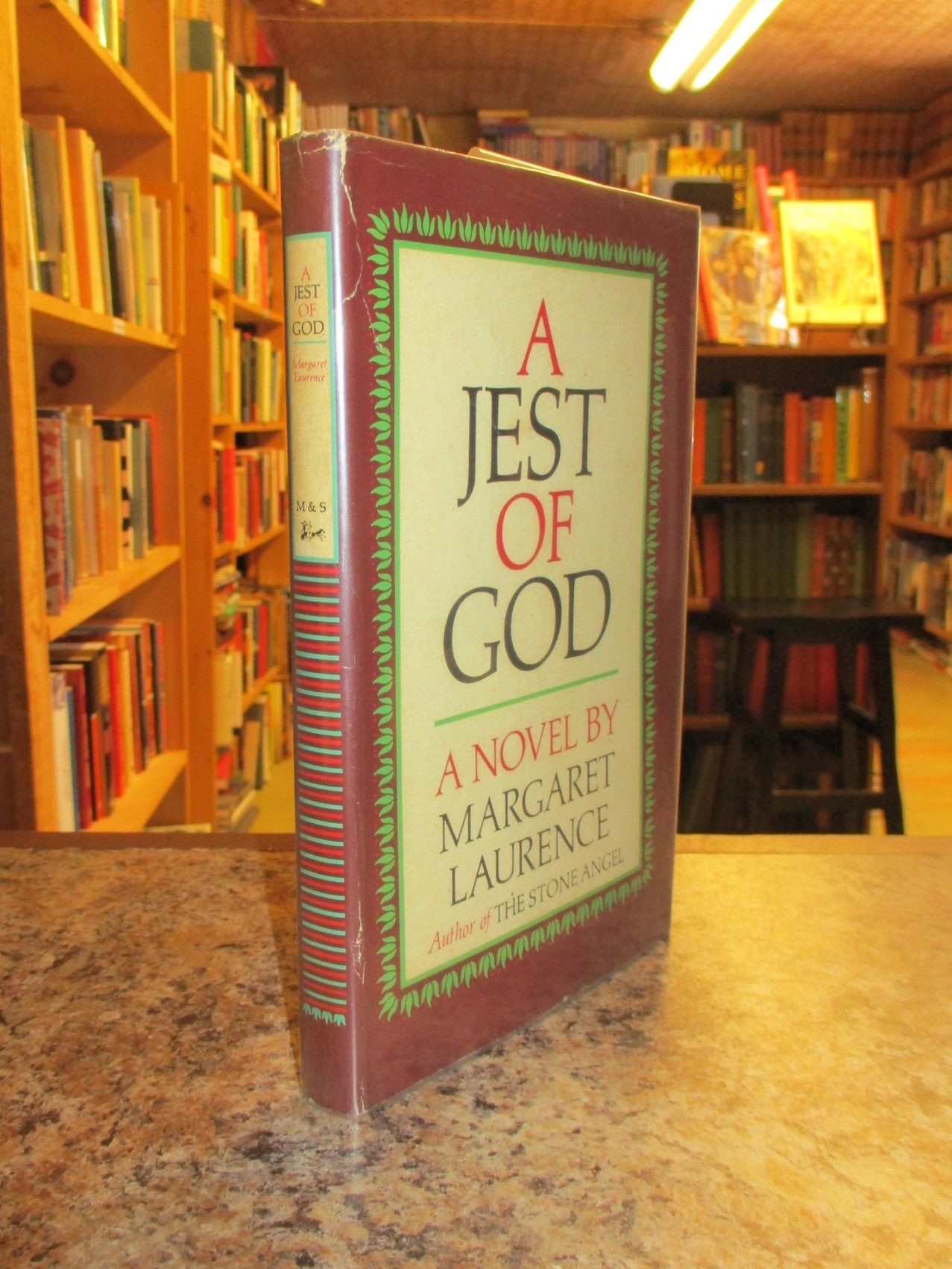 A Jest Of God [signed] by Laurence, Margaret: Fine Hardcover (1966) 1st ...