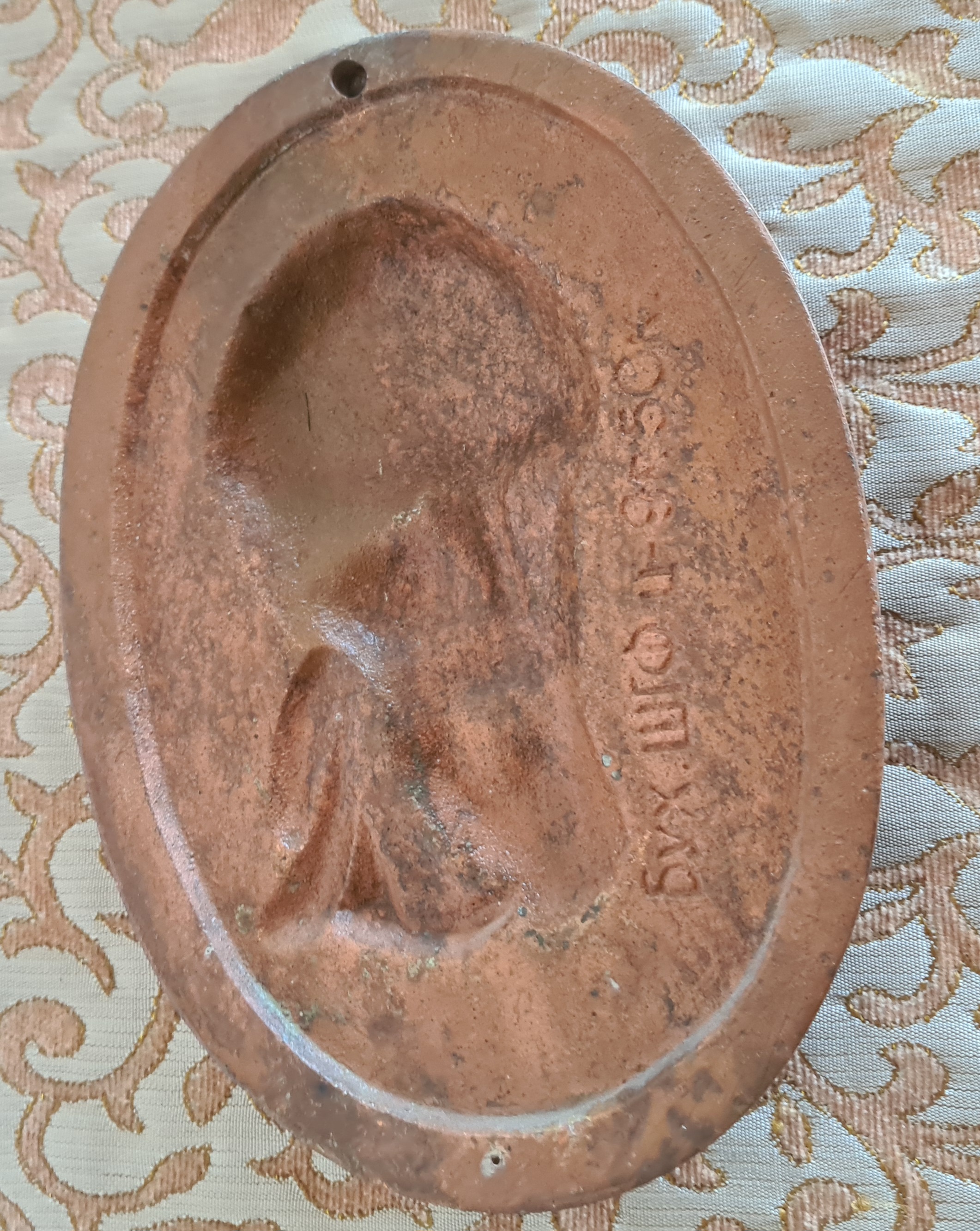 Ceramic plaque from Samarcanda issued in 1980 Ibn Sina Avicenna [Très bon]