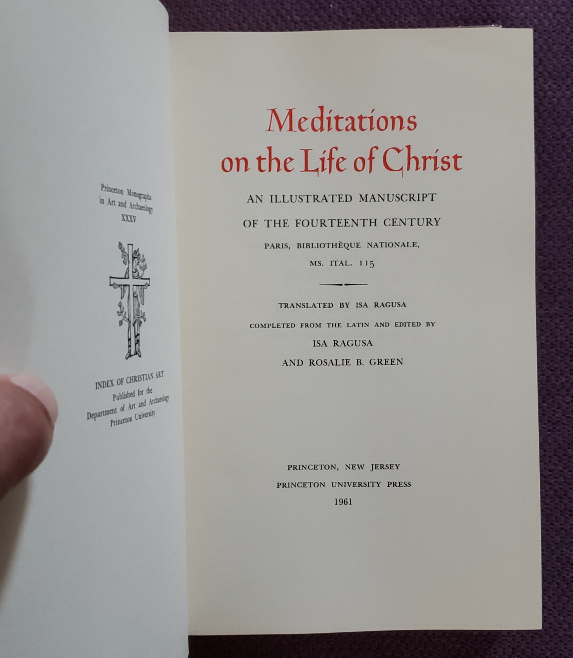 Meditations on the Life of Christ. An Illustrated Manuscript