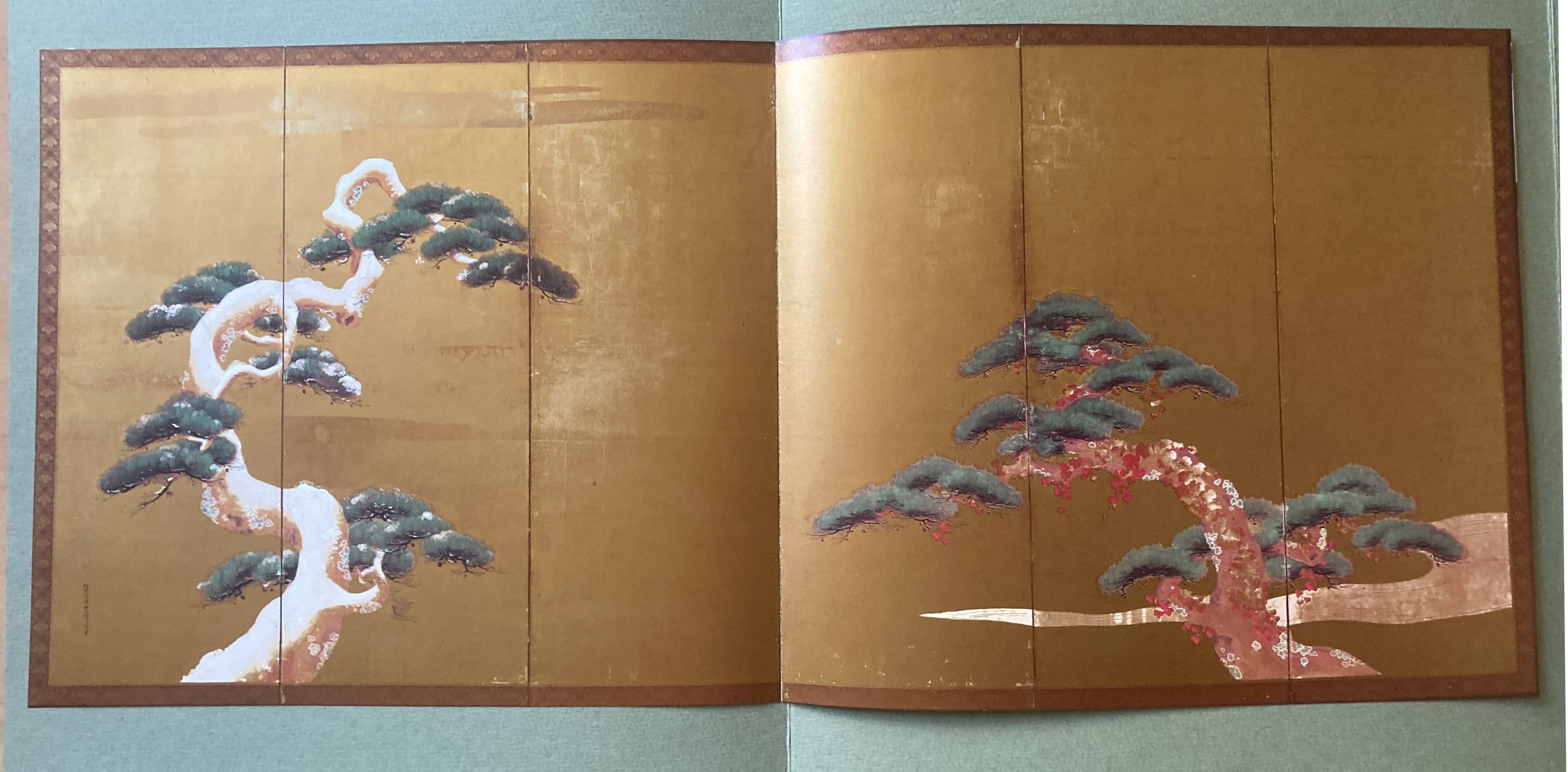 Les Paravents japonais de paysages. Bd.1: 1500 - 1650. Bd.2